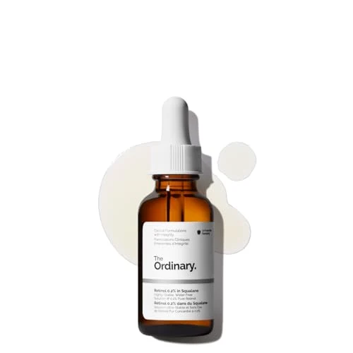 Minimalist The Ordinary Retinol 0.2 in Squalane Gentle Retinol Serum for the Face That Is Anti-Aging and Skin Smoothing 1 Fl Oz Smart