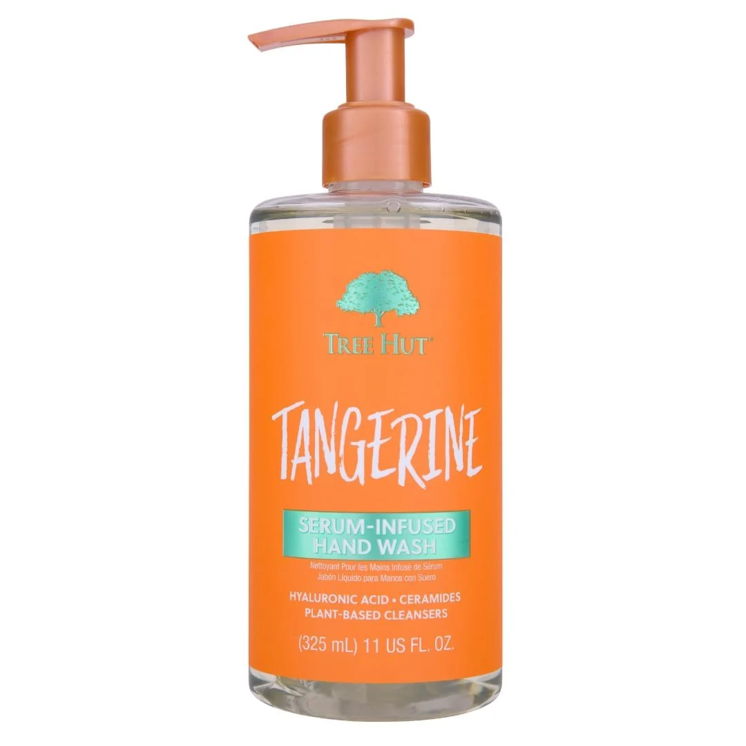 Relaxed Tree Hut Tangerine Serum Infused Hand Wash Nourish Hydrate Hands with Strengthening Skin Care Long Lasting Scent Cleanse Lock in Moisture 11 Dependable