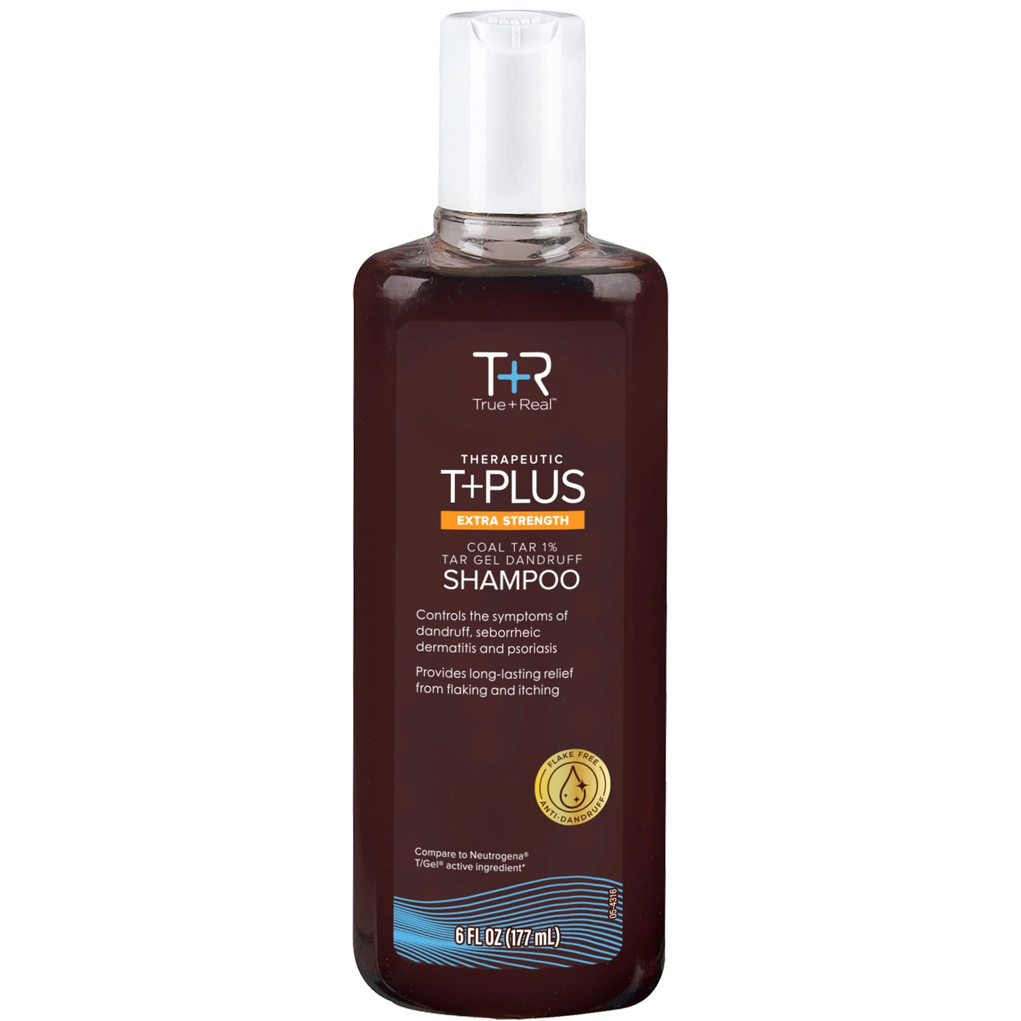 Smart True Coal Tar Therapeutic Tar Gel Anti-Dandruff Shampoo 1 Coal Tar 6 Ounce Breathable