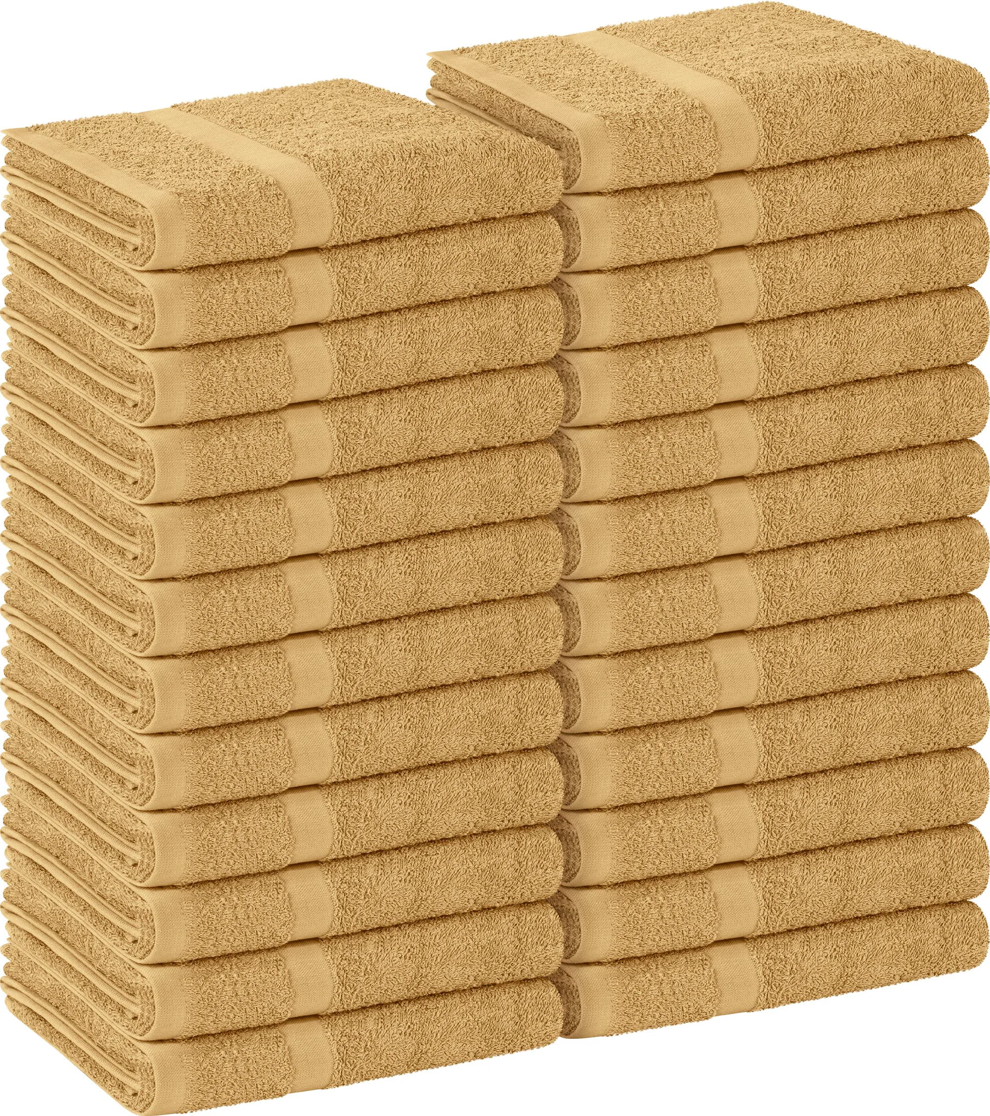 Safe Utopia Towels Salon Towel Pack of 96 Not Bleach Proof 16 by 27 Inches Highly Absorbent Cotton Towels for Hand Gym Beauty Spa and Home Hair Efficient