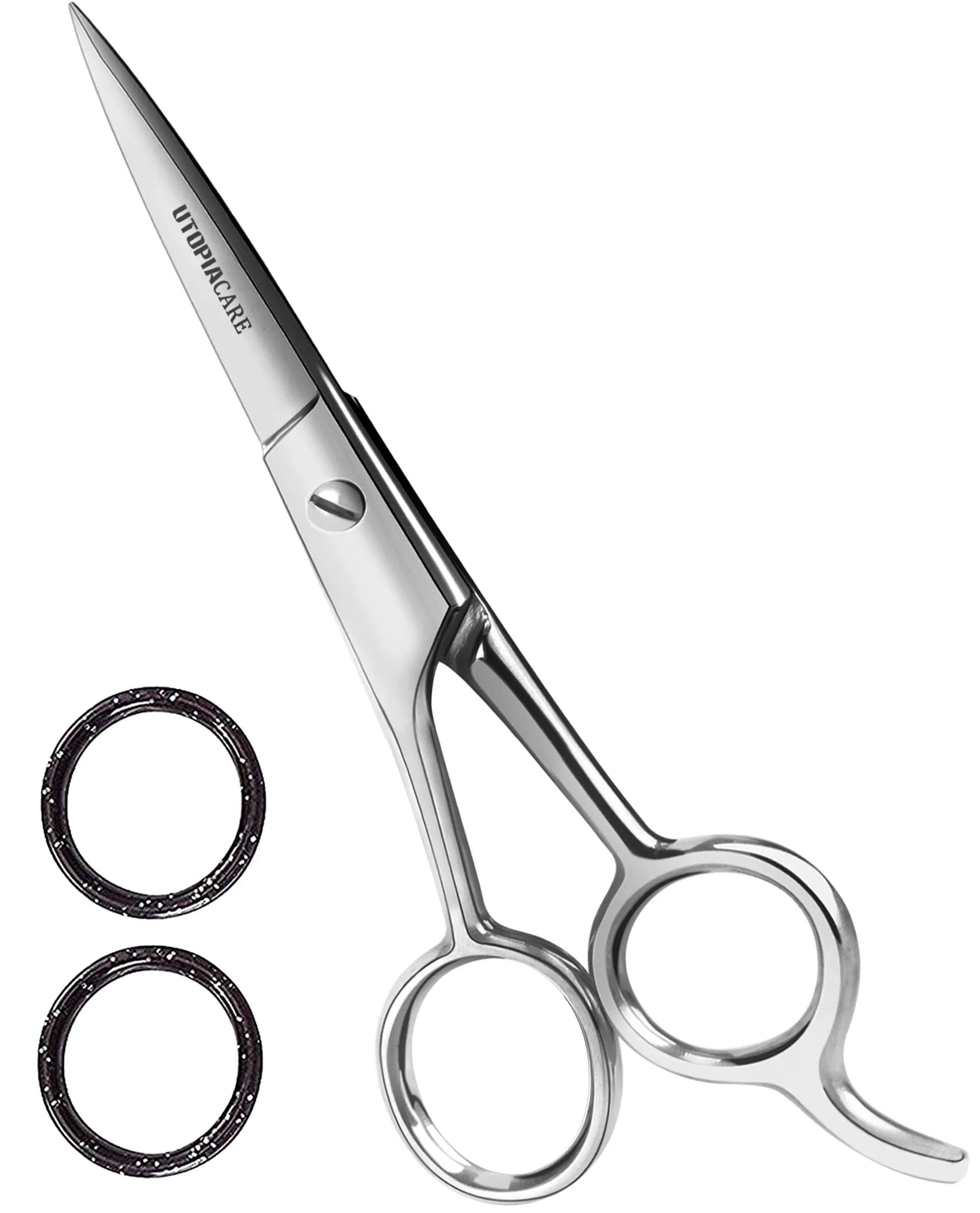 Artisan Utopia Care Hair Cutting and Hairdressing Scissors 5.5 Inch Premium Stainless Steel shears with smooth Razor Sharp Edge Blades for Salons Responsible