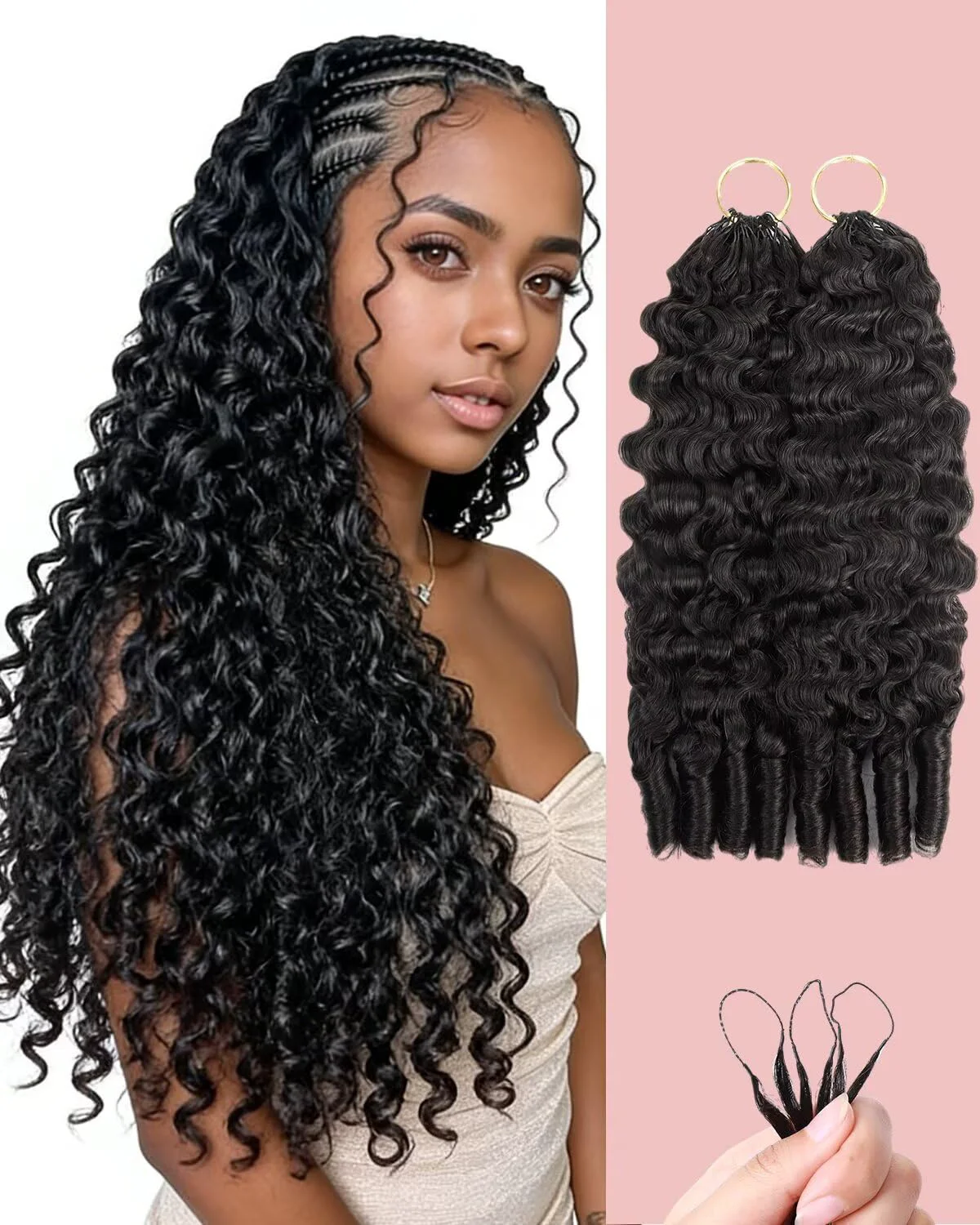 Sustainable 12A 99J Burgundy Red Human Crochet Hair for Boho Braids 5 Bundles 14 Soft