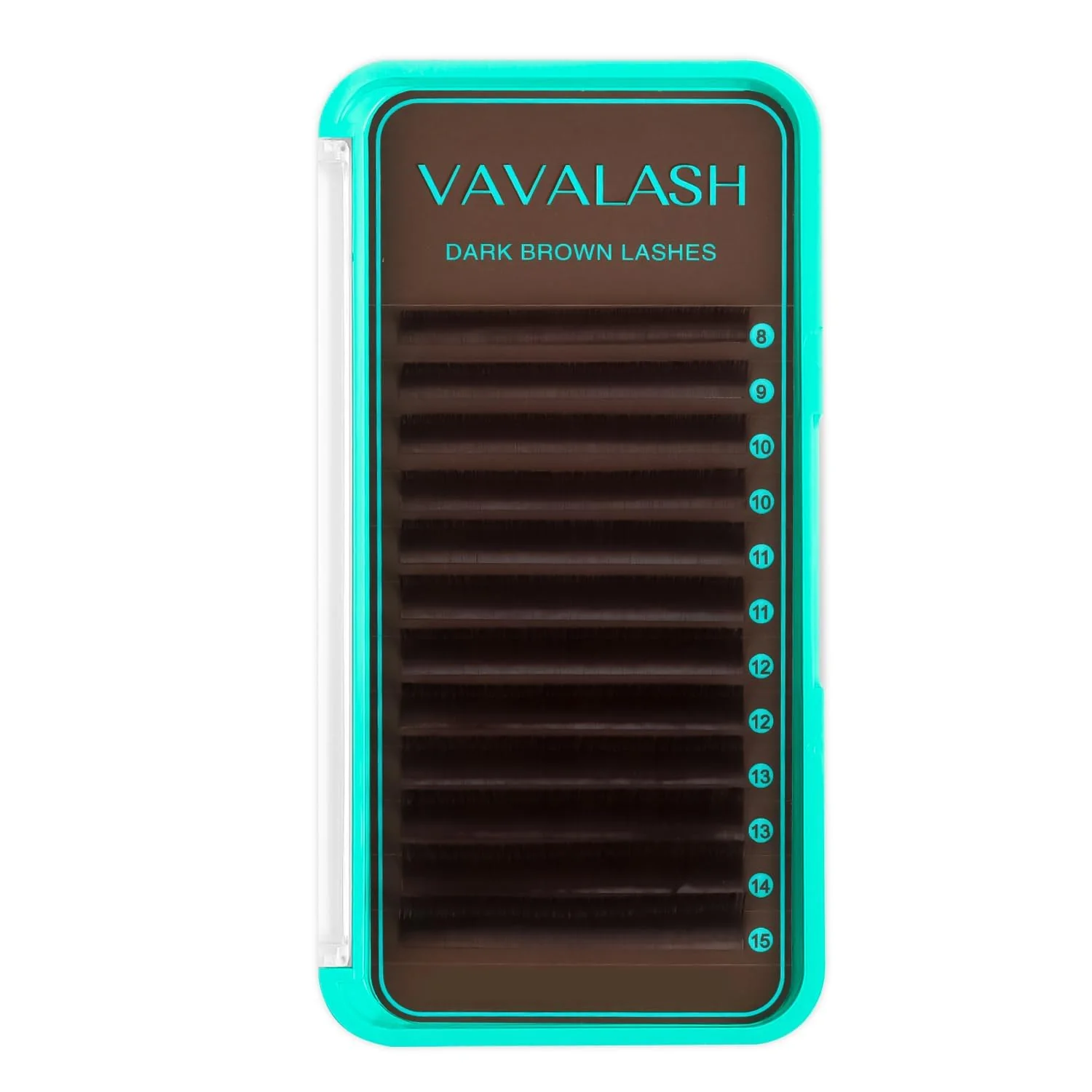 Smooth VAVALASH Colored Lash Extensions Dark Brown Eyelash Extensions 0.03 0.05 0.07 0.1 0.15 Volume Lash Extension 8-15mm Mixed Lashes C D Curl Premium Powerful