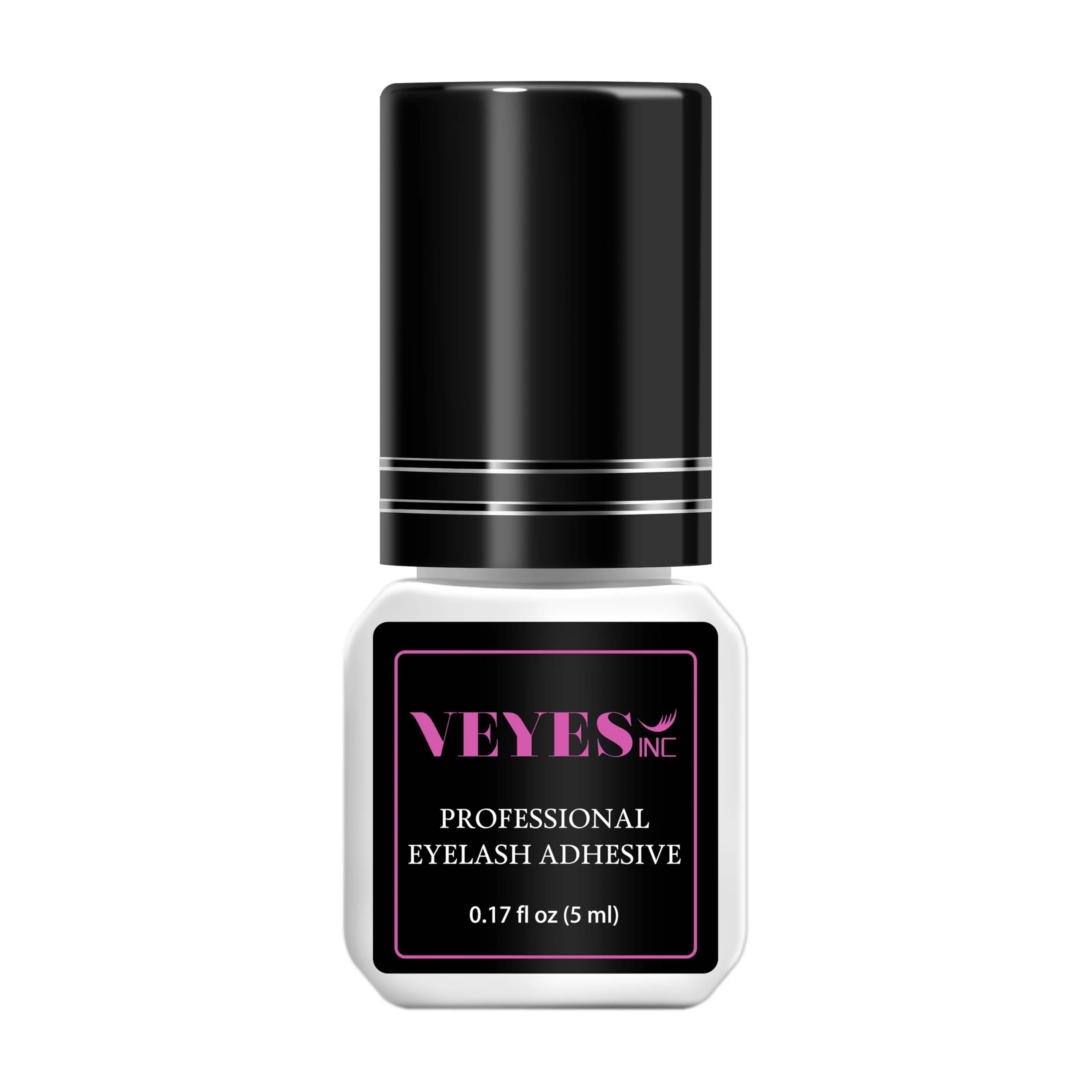 Artisan VEYES INC Eyelash Extension Glue - Extra Strong Professional Lash Glue 5ml 1 Sec Drying time Retention - 8 Weeks Black Adhesive Healthy