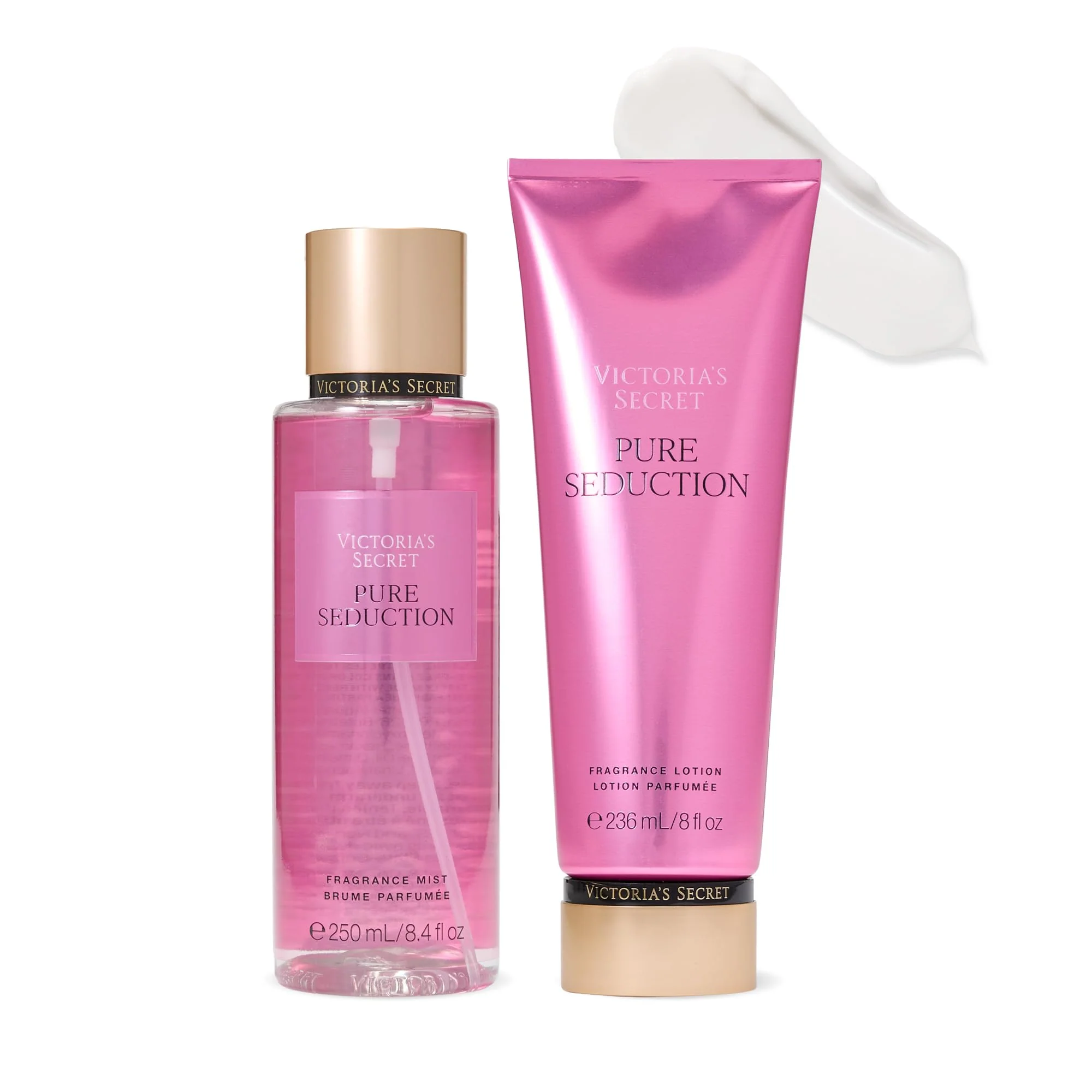 Prestigious Victoria's Secret Pure Seduction Mist Lotion Set Elegant