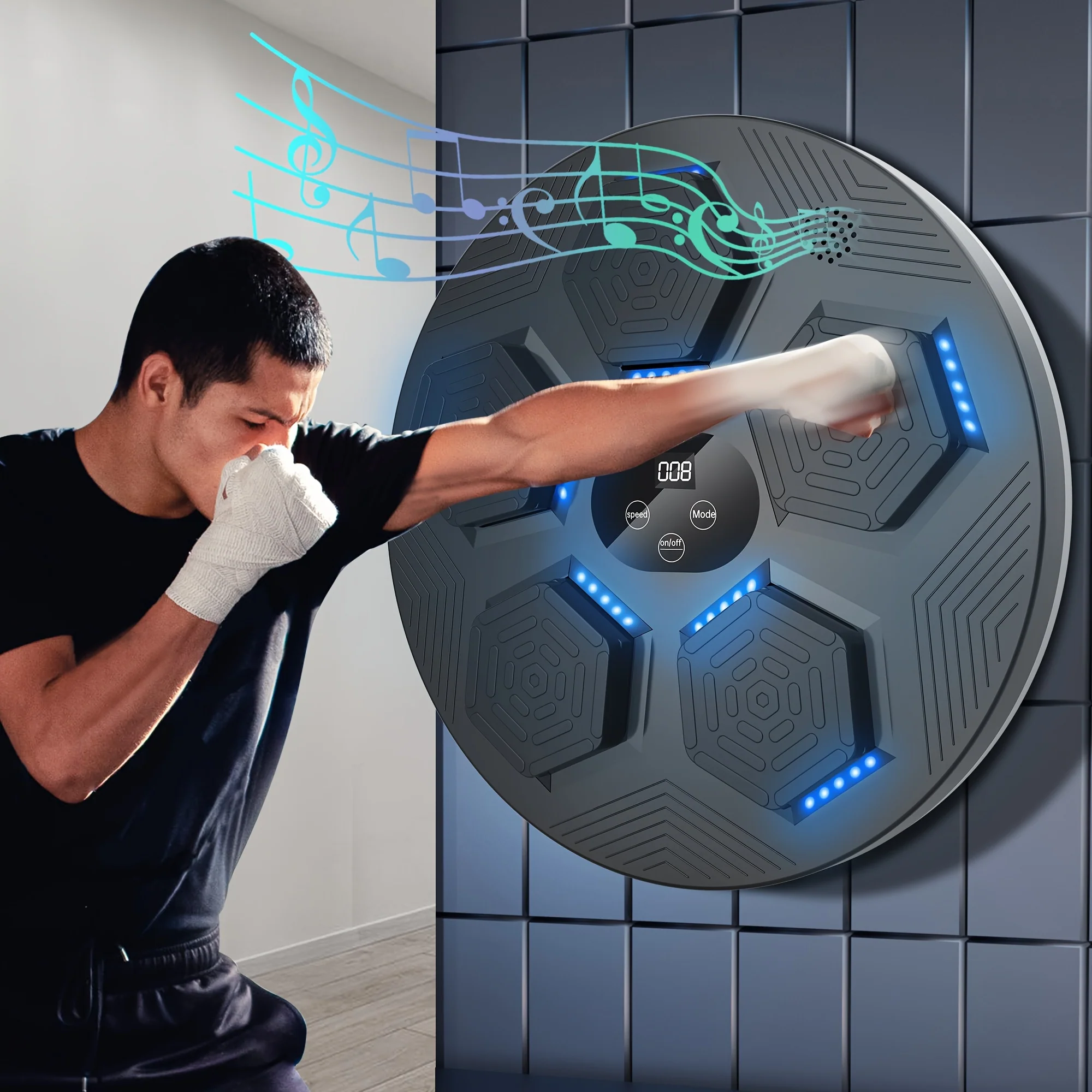 Professional Smart Musical Boxing Machine - Electronic Training Target Next-Generation