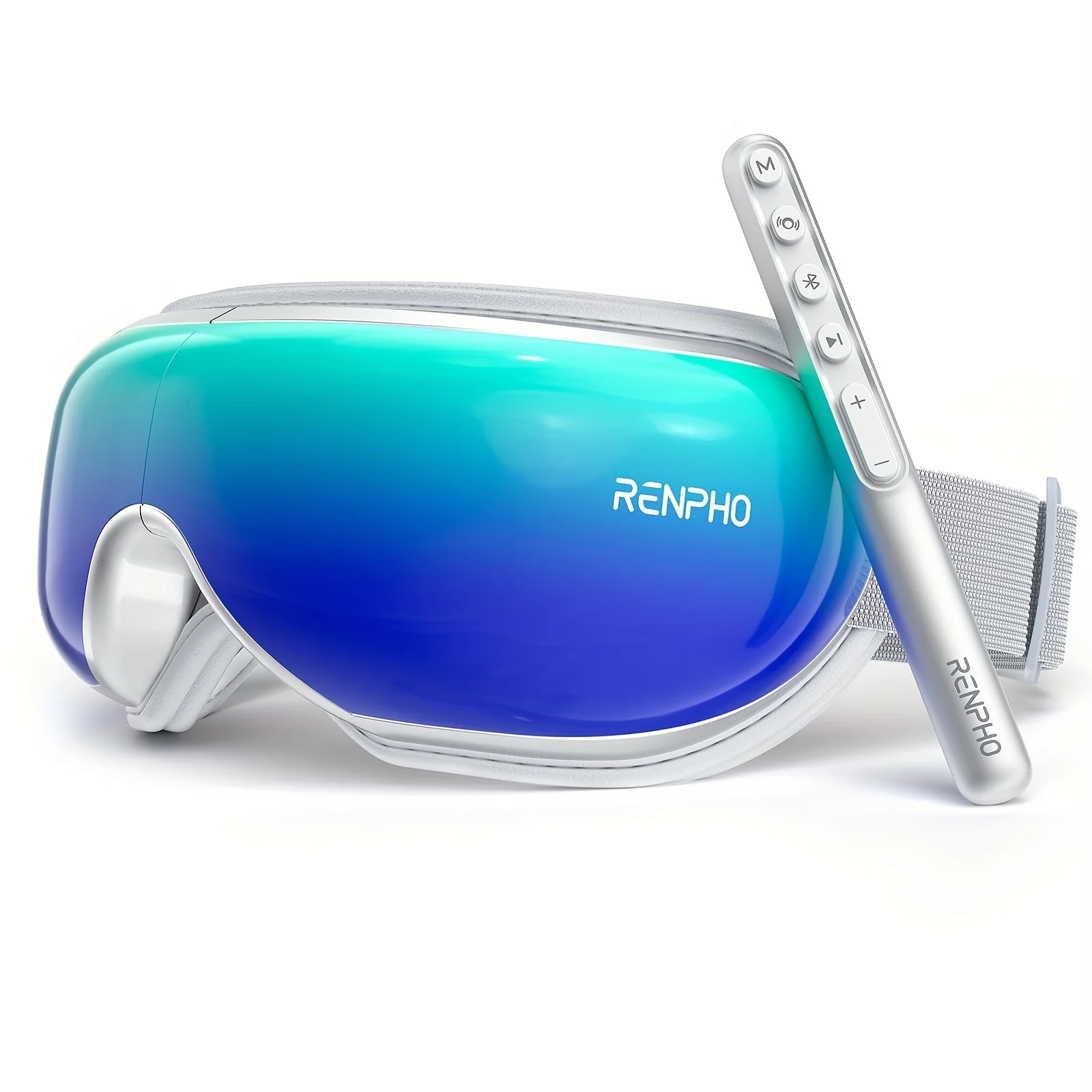 Authentic RENPHO Heated Eye Massage Mask with Remote Compression Original
