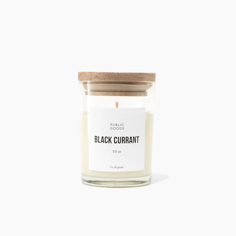 Official Black Currant Soy Candle Proven