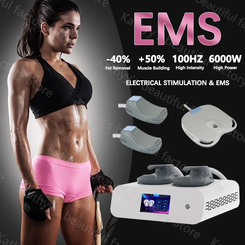 Casual Muscle Simulator Fat Reduction Body Slimming EMS Machine Enhanced