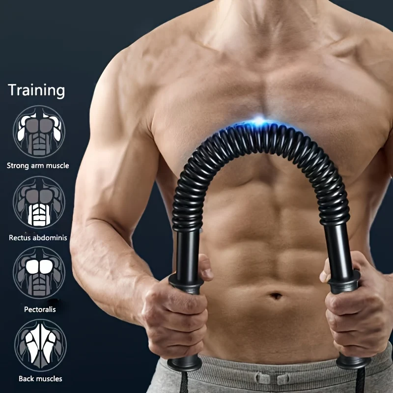 Refined Heavy Duty Arm Strength Trainer - Power Twist Arm Bar Traditional