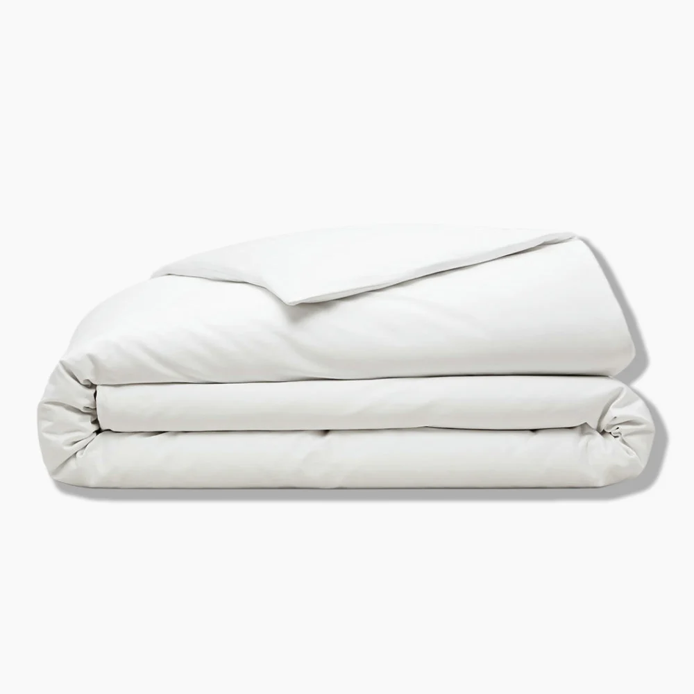 Sustainable Organic Cotton White Duvet Cover Quality