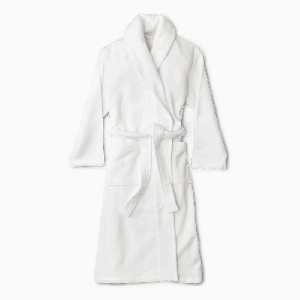 Smart Organic Cotton White Bathrobe Reliable