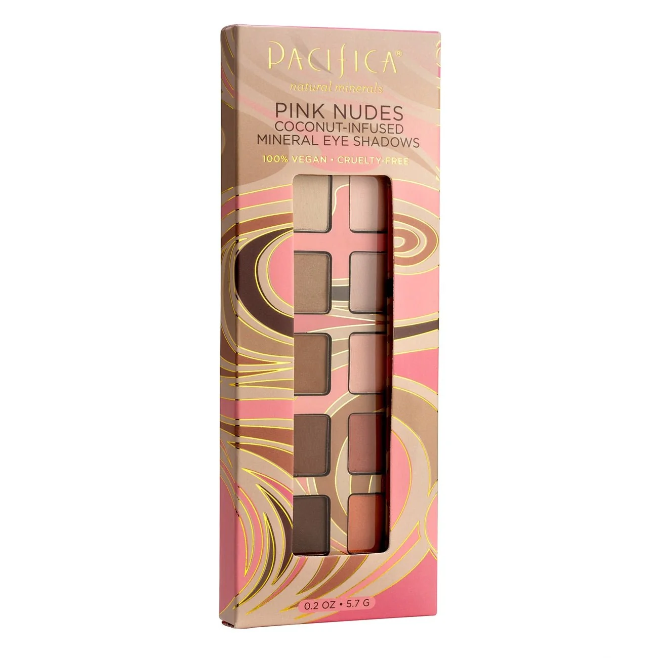 Sustainable Pink Nudes Mineral Eyeshadows Soft