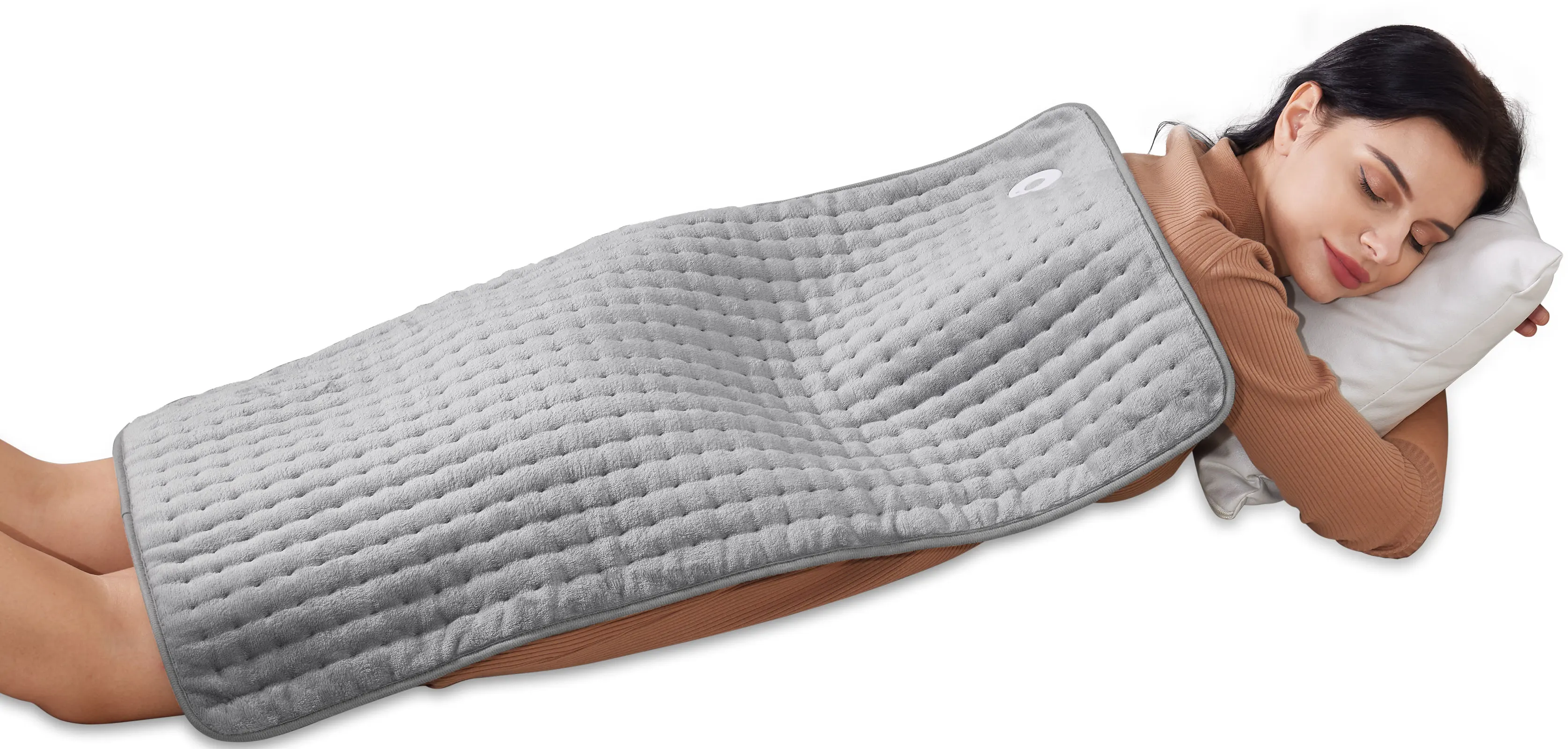 Advanced 33 x17 Portable Heating Pad Ultra Soft with 6 Settings Comfortable