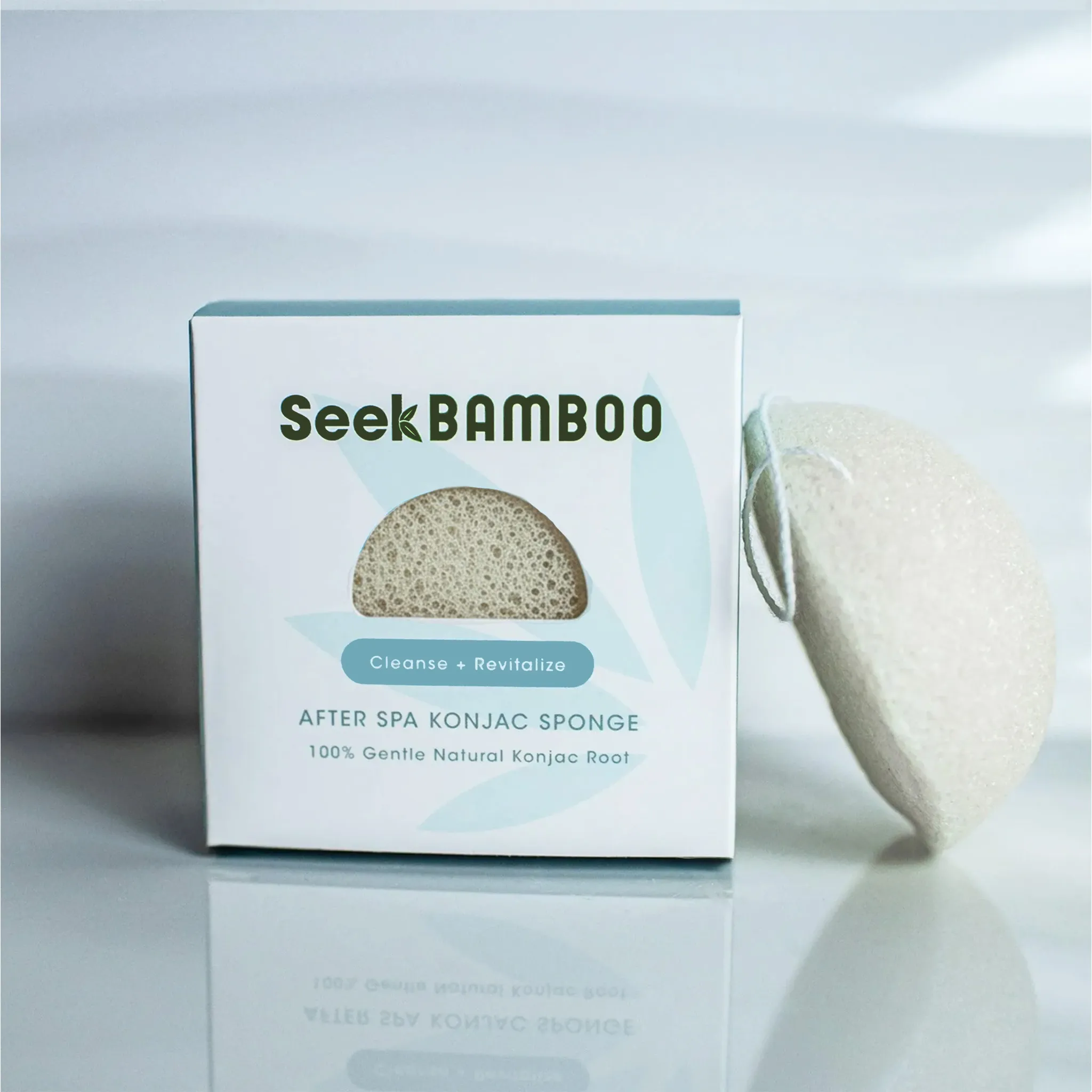Recyclable Unscented Konjac Sponge Easy-to-Use