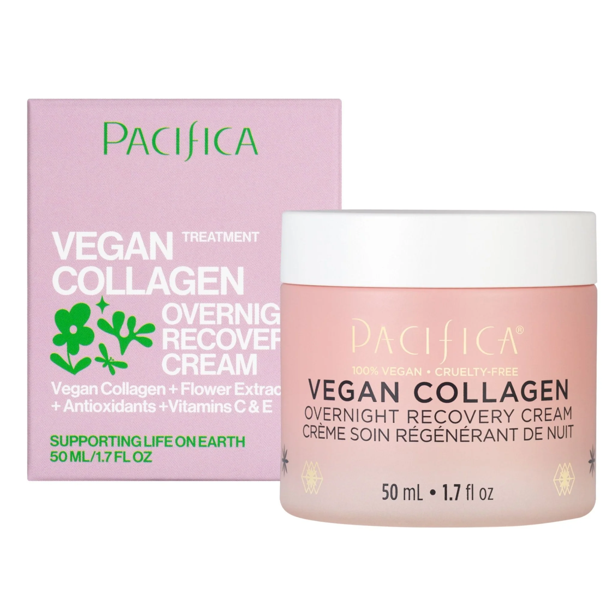 Prestigious Vegan Collagen Overnight Recovery Cream Comfortable