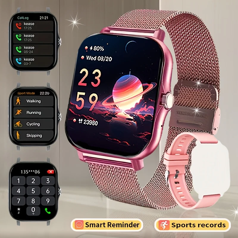 Recyclable 1.83 Full Touch Smart Watch – Fitness Wireless Calls World-Class