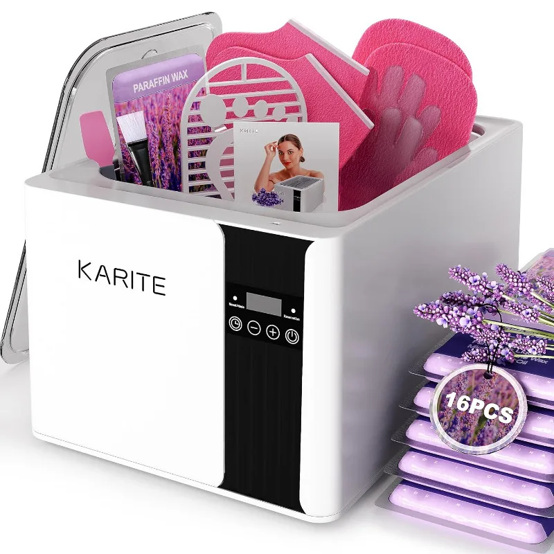 Convenient KARITE Paraffin Wax Machine – Hand Foot Spa Smart Timer Top-Quality