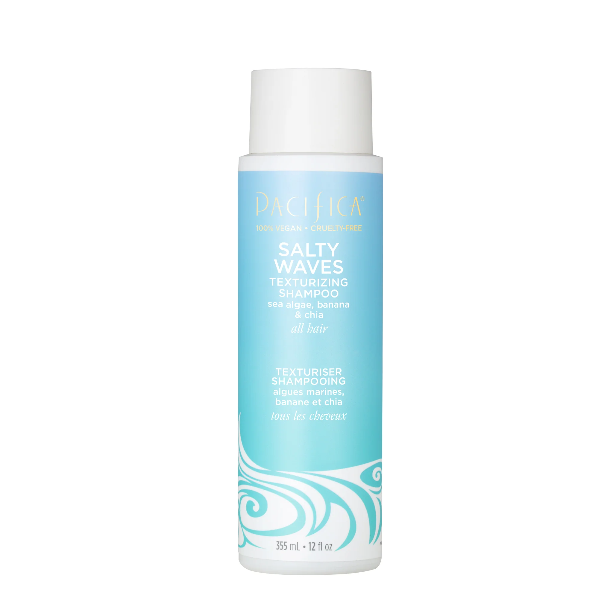 Easy-to-Use Salty Waves Texturizing Shampoo Detailed