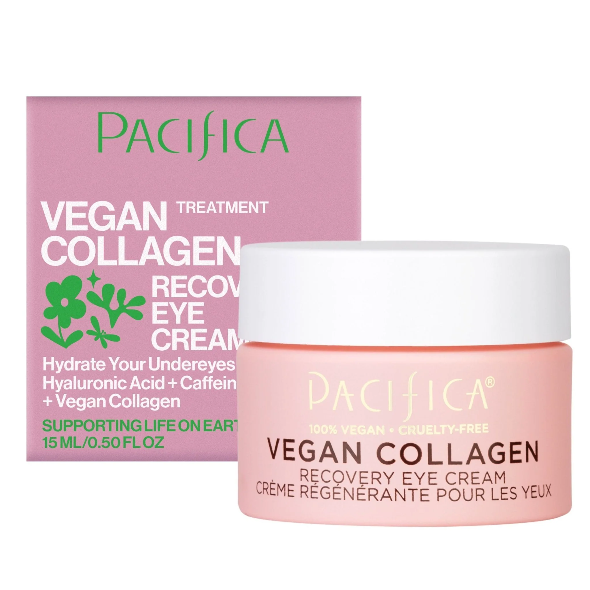 Long-Lasting Vegan Collagen Recovery Eye Cream Luxury