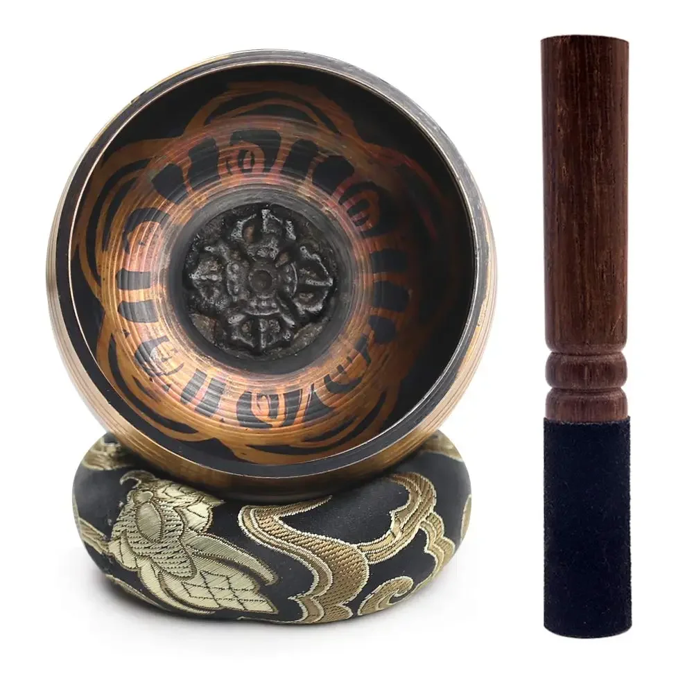 Environmentally Friendly Tibetan Singing Bowl Set – Meditation Yoga Healing Recyclable
