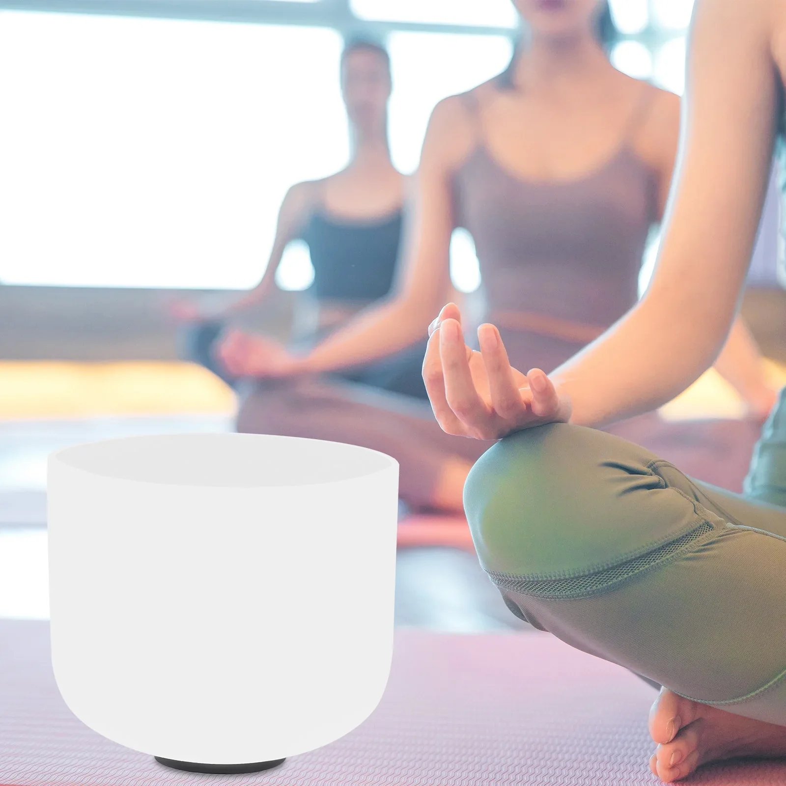 Genuine 8 F Note Heart Chakra Quartz Singing Bowl for Meditation Carefully Designed