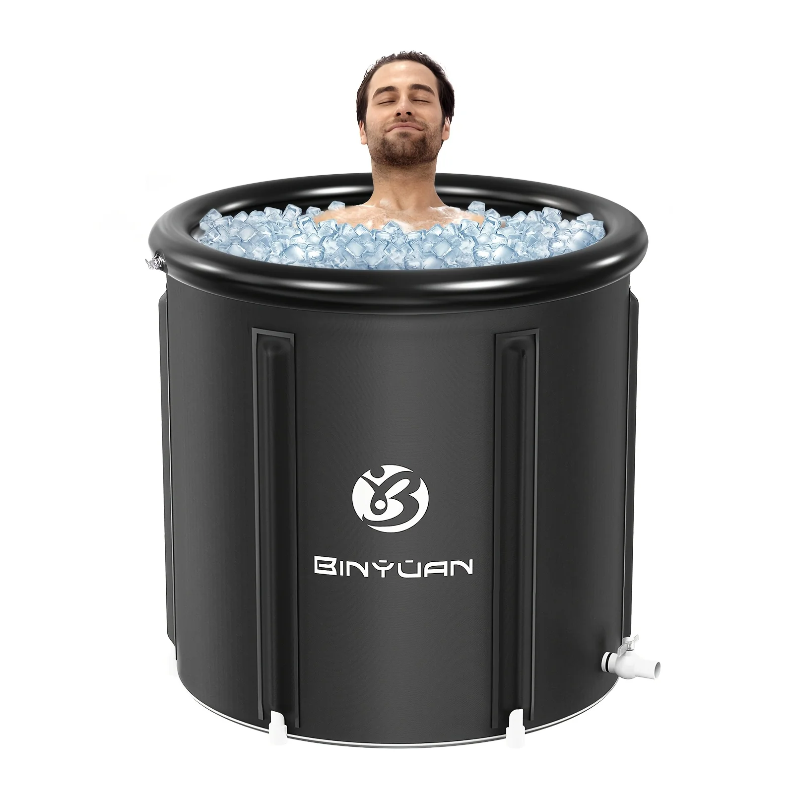 Clean BNYUAN XL Portable Ice Bath Tub – 106 Gallons PVC 31.5 Expertly Made