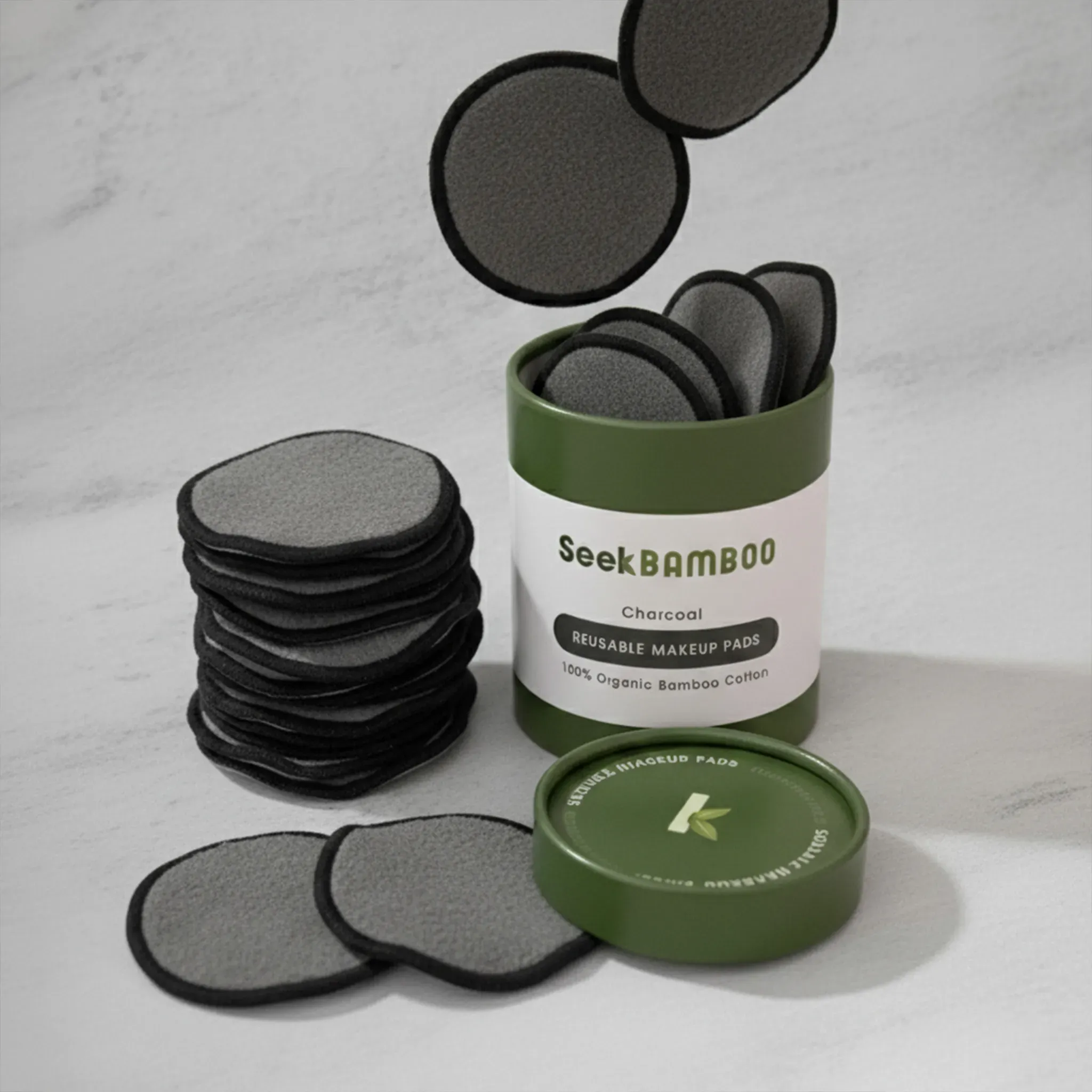 Safe Bamboo Reusable Cotton Rounds Trendy