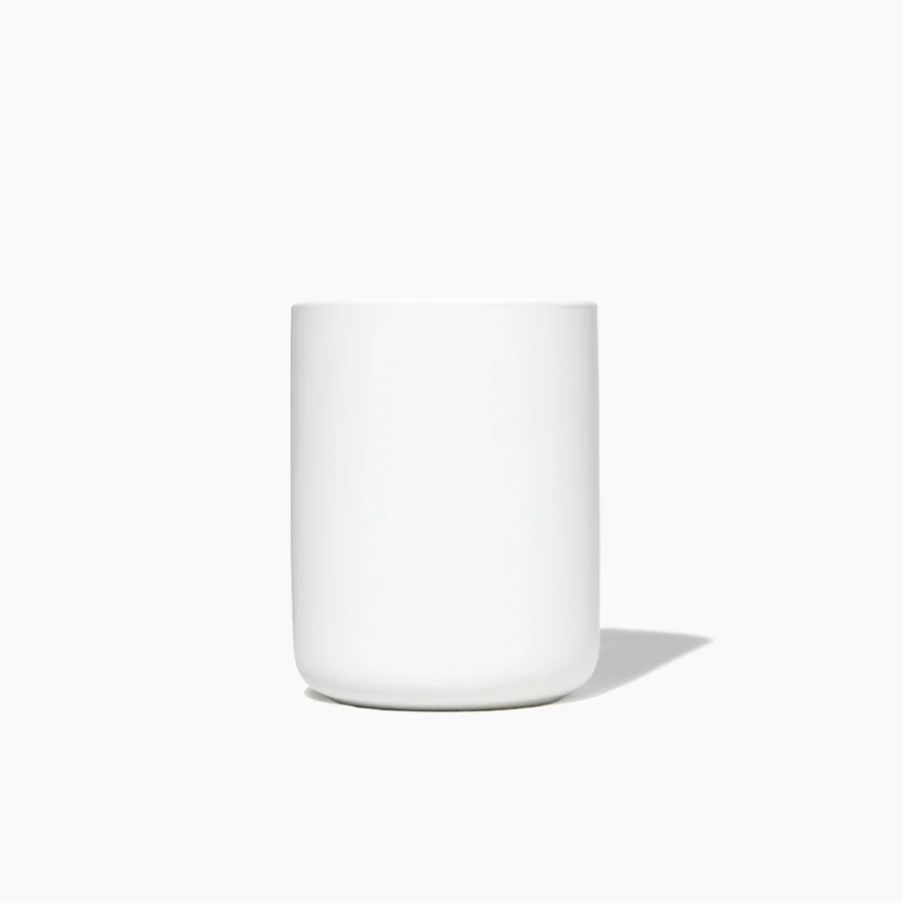 Stylish Stoneware Utensil Holder Relaxed