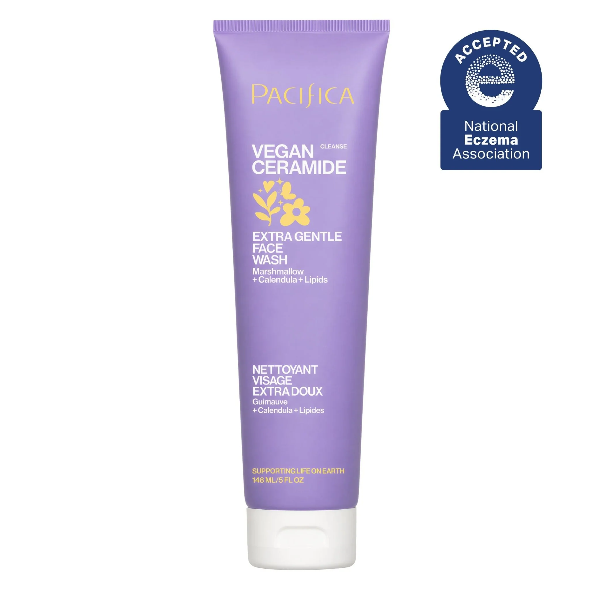 Pure Vegan Ceramide Extra Gentle Face Wash Elite