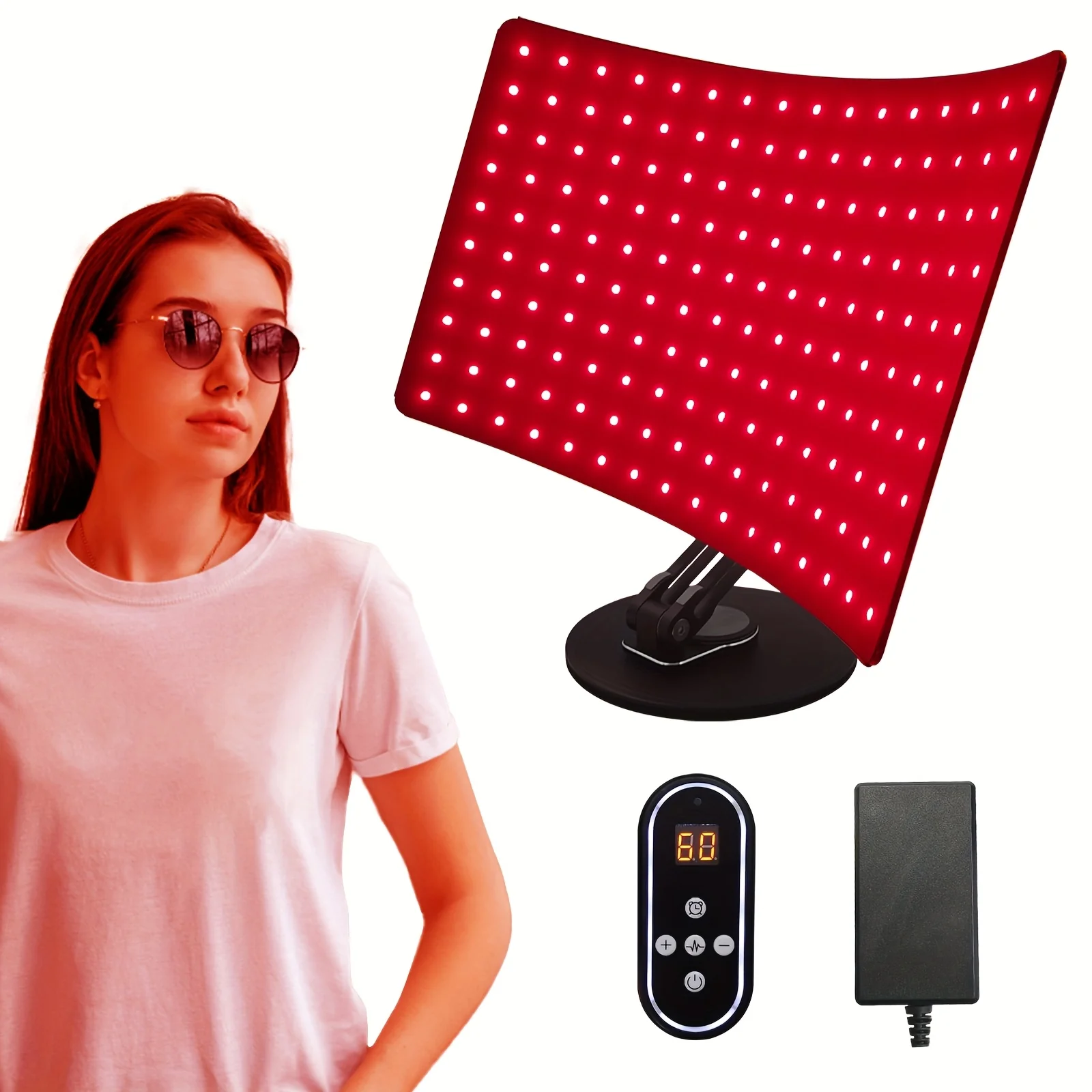 Superior Body Red Light Therapy Lamp 660nm 850nm With Stand Optimized