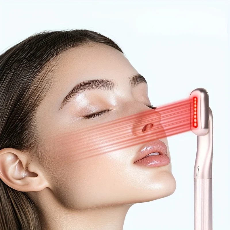 Contemporary Red Light Therapy Beauty Device with Massage Function Optimized