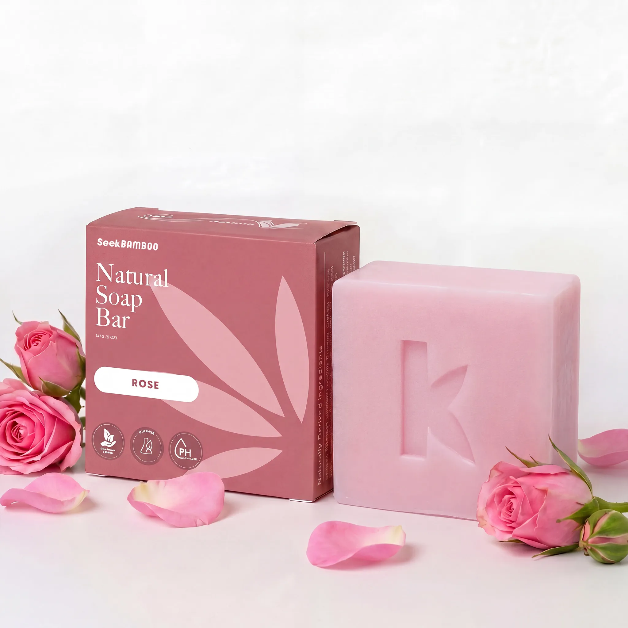 Exclusive Rose SoapRose Shower Bundle Modern