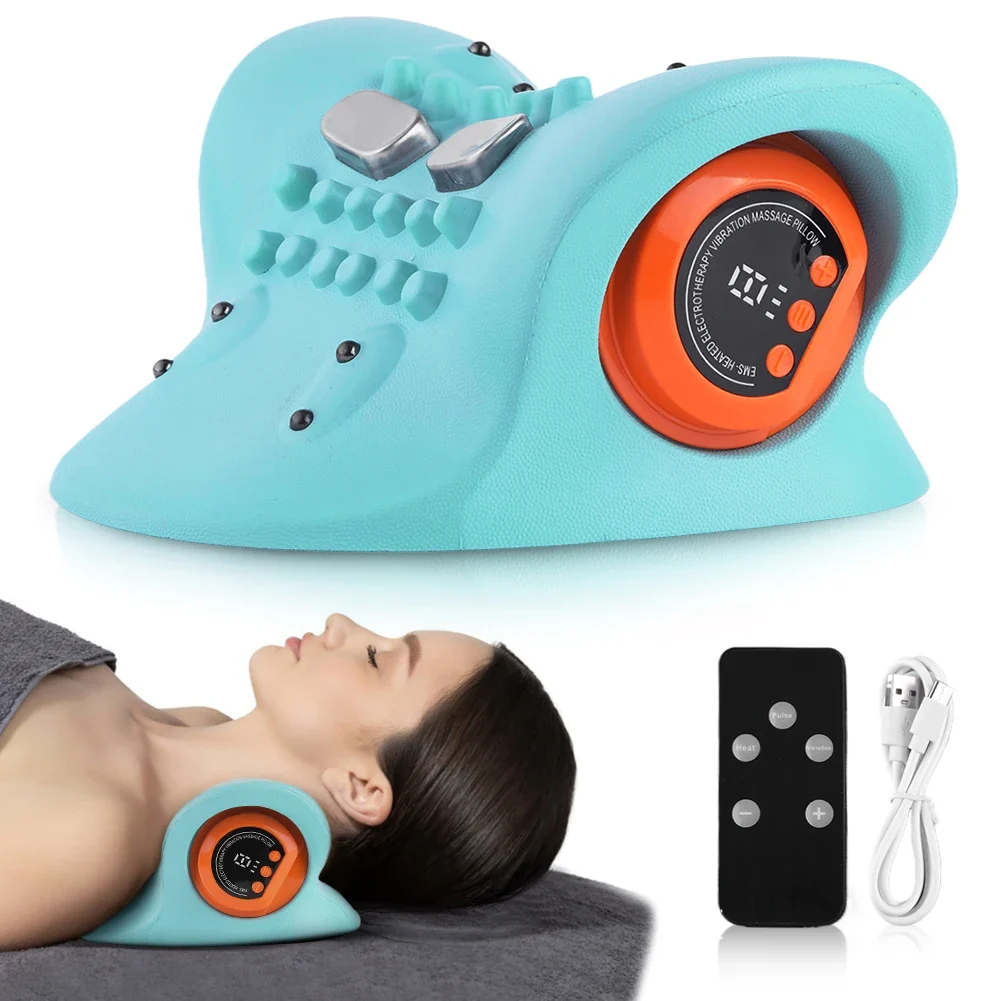 Premium Fix Your Neck Pain in Just 10 Minutes a Day — Or Don't Pay Electric Neck Shoulder Relaxer – TMJ Relief Cervical Alignment User-Friendly