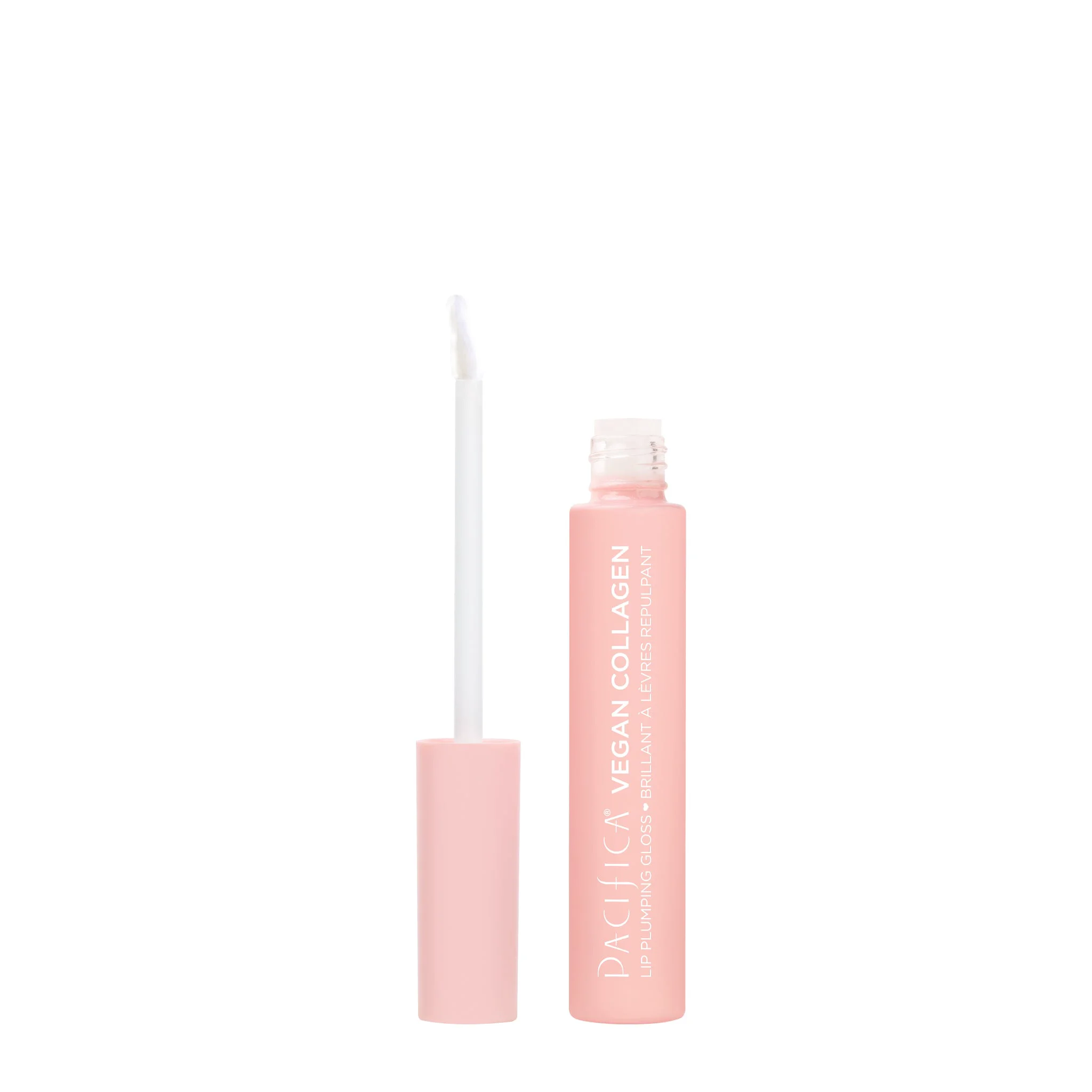 Unique Vegan Collagen Lip Plumping Gloss Green