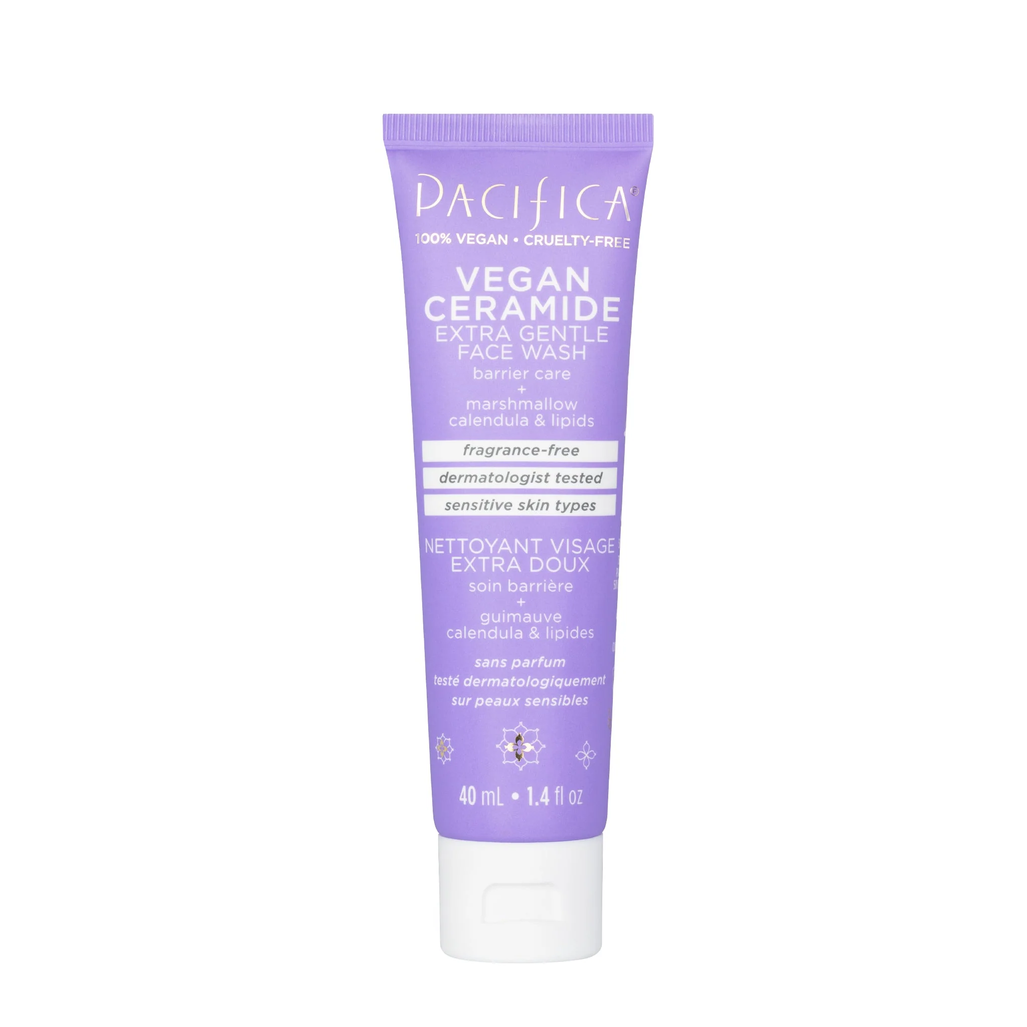 User-Friendly Vegan Ceramide Extra Gentle Face Wash Mini Refined