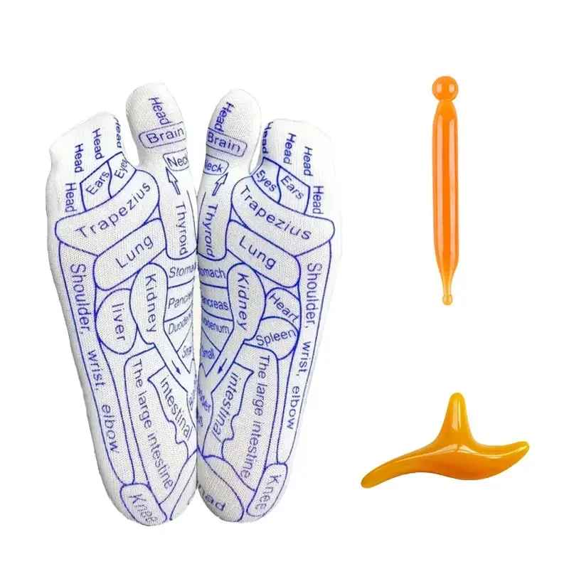 Trusted Massage Relieve Tired Feet Acupressure Reflexology Socks Crafted