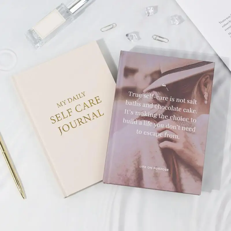 Verified Reflection Journal Self-Care Planning Notebook for Women Smooth