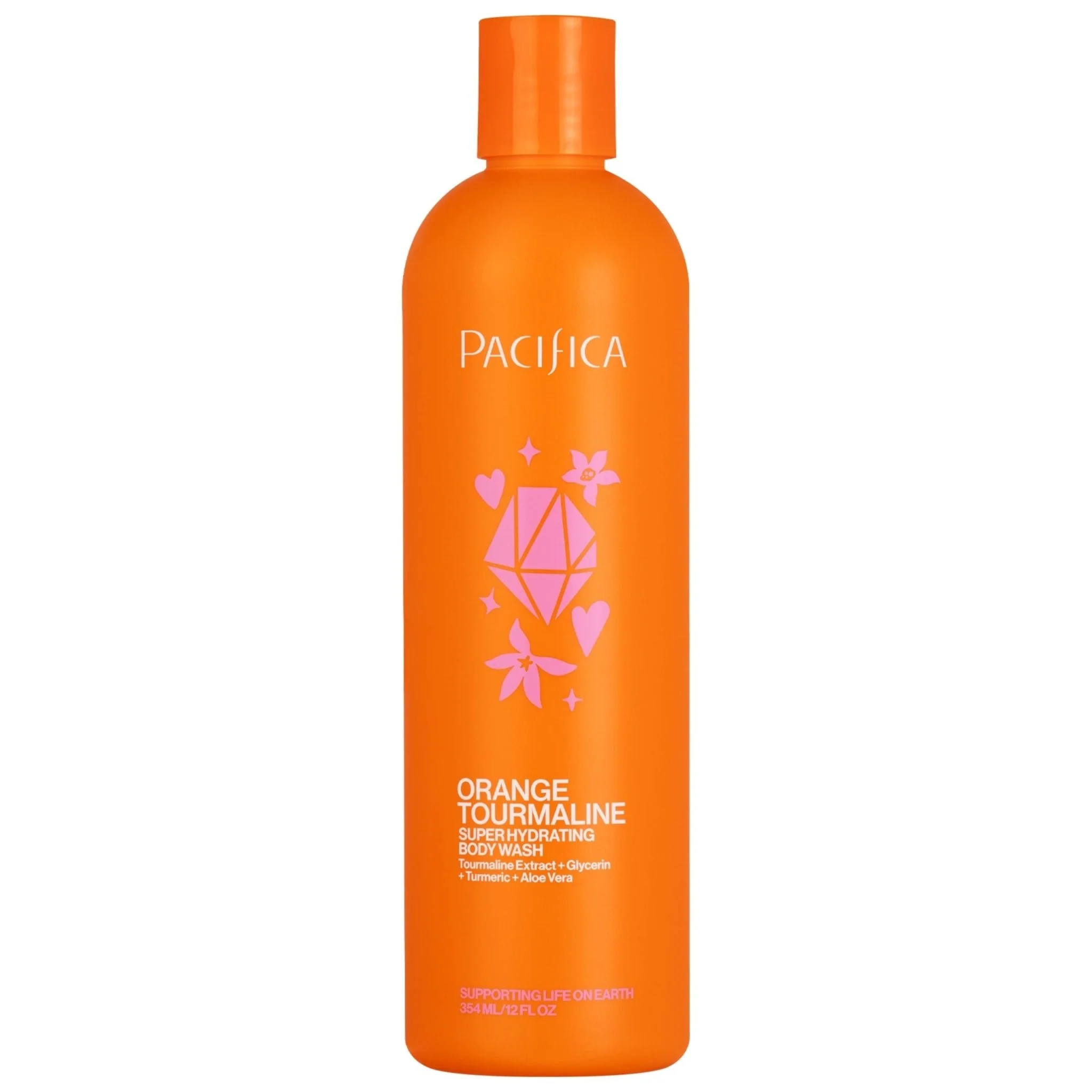 Sustainable Orange Tourmaline Super Hydrating Body Wash Flexible