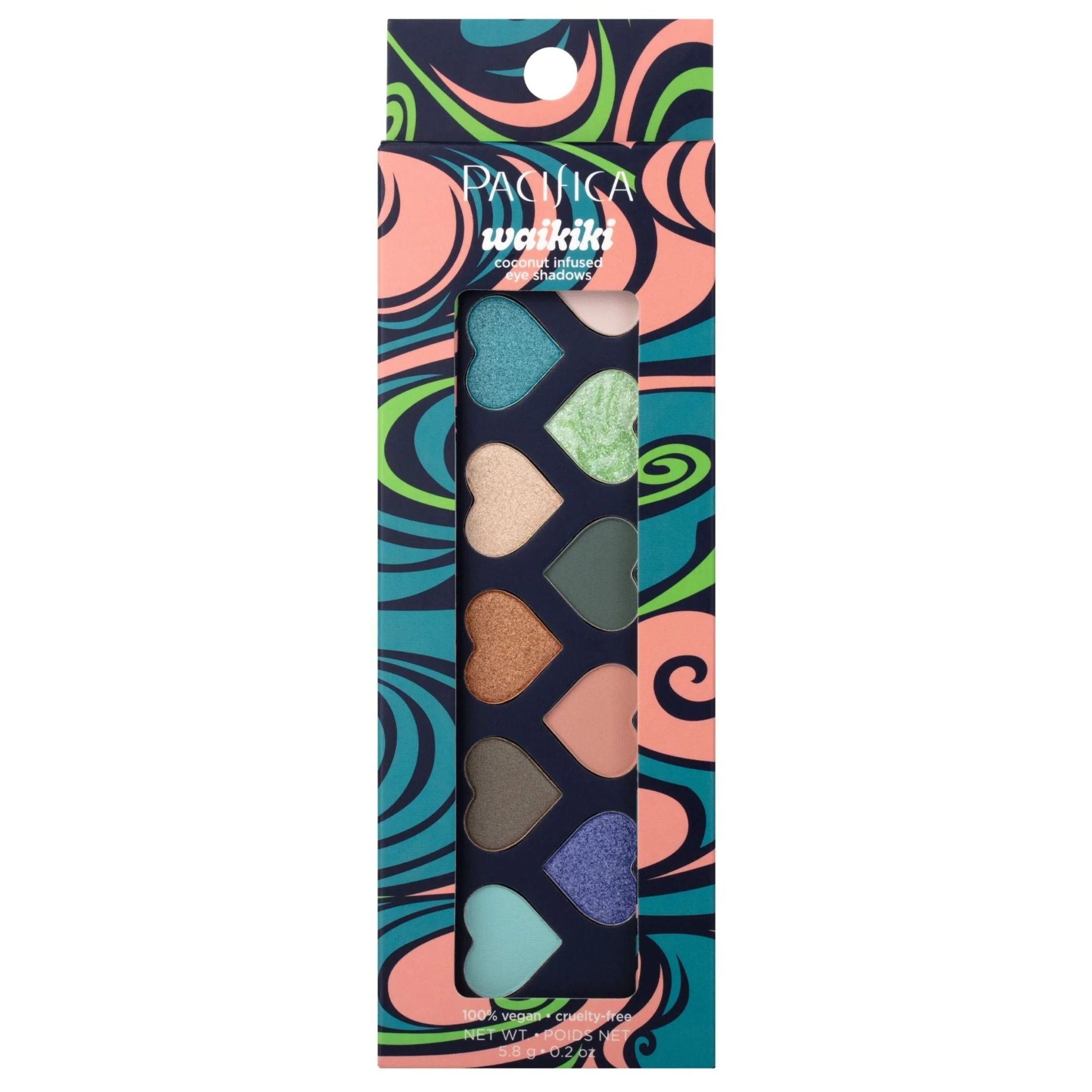 World-Class Waikiki Eye Shadows Palette Authentic