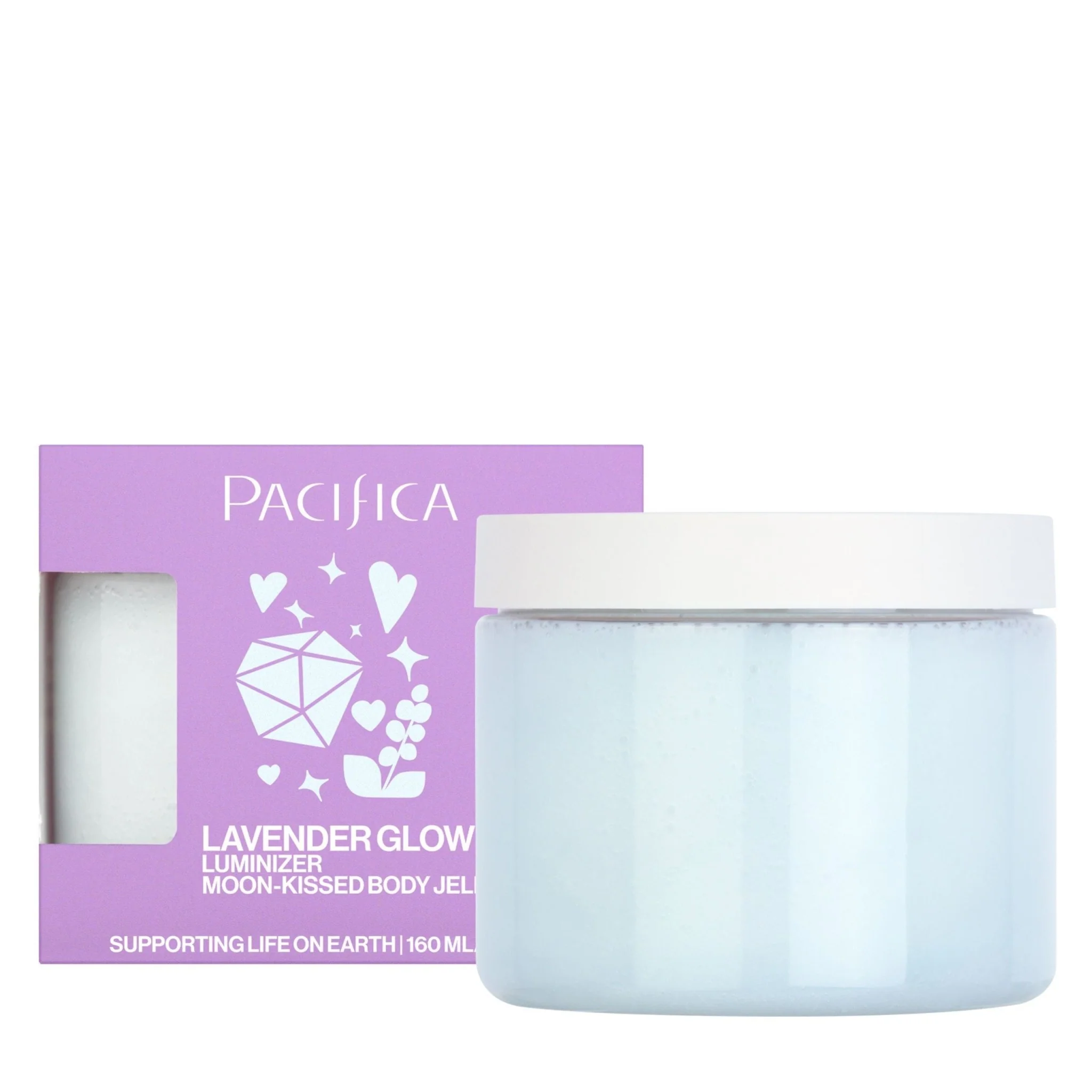 Reusable Lavender Glow Luminizer Moon-Kissed Body Jelly Contemporary