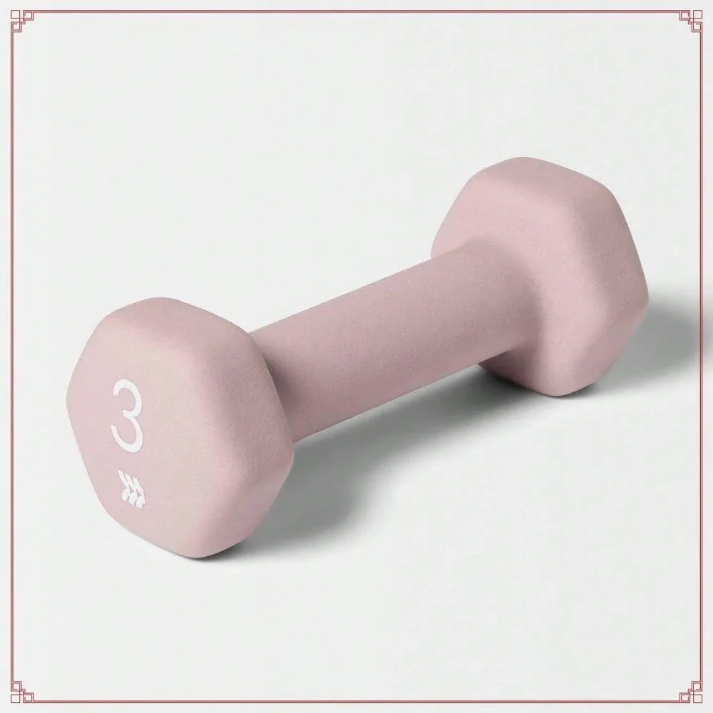 Practical Dumbbell 3 Pounds Lilac Pink Relaxed