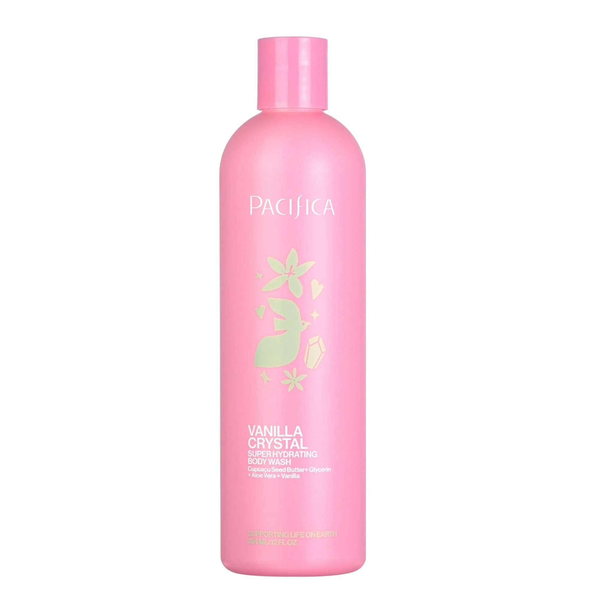 Recyclable Vanilla Crystal Super Hydrating Body Wash Minimalist
