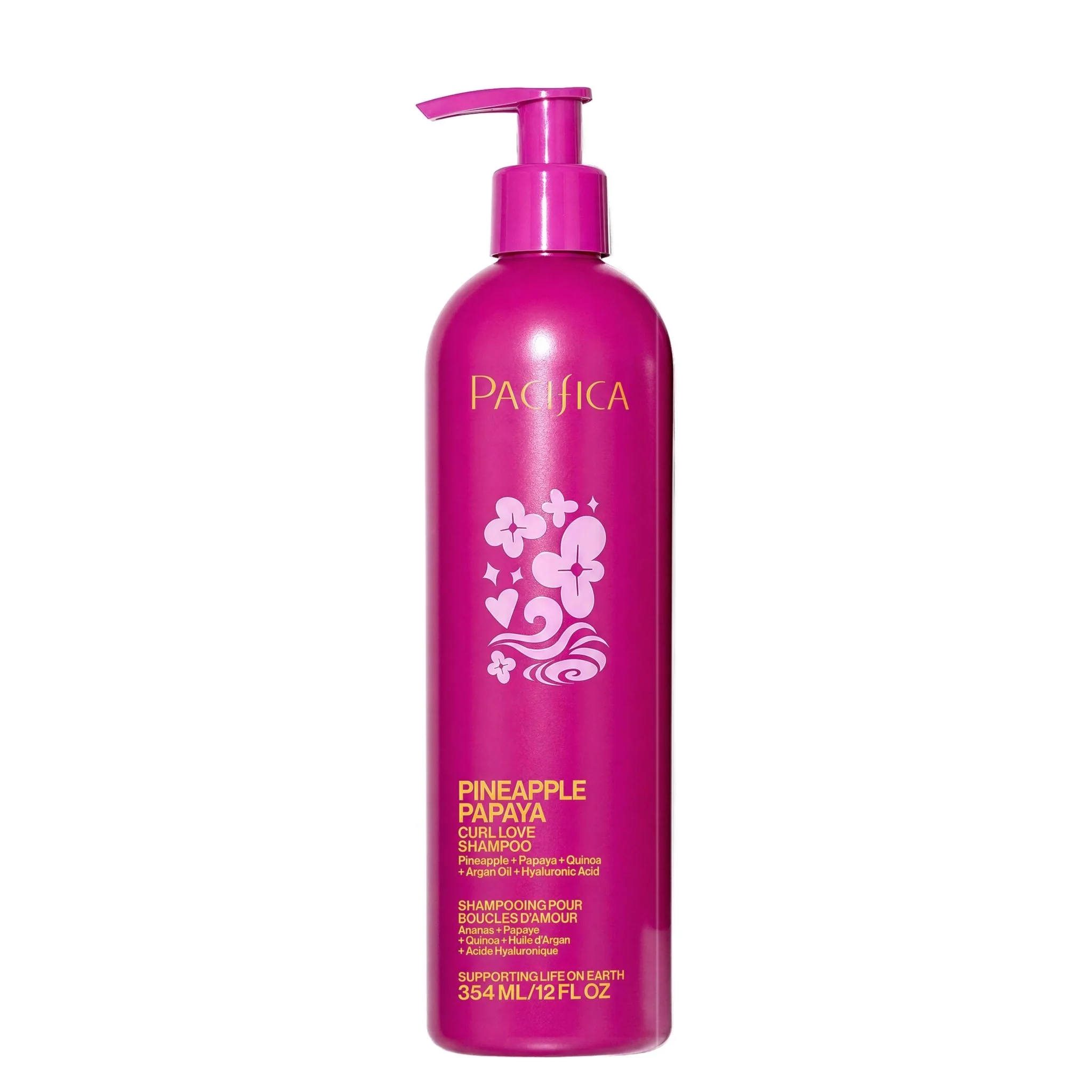 Natural Pineapple Papaya Curl Love Shampoo Eco-Friendly