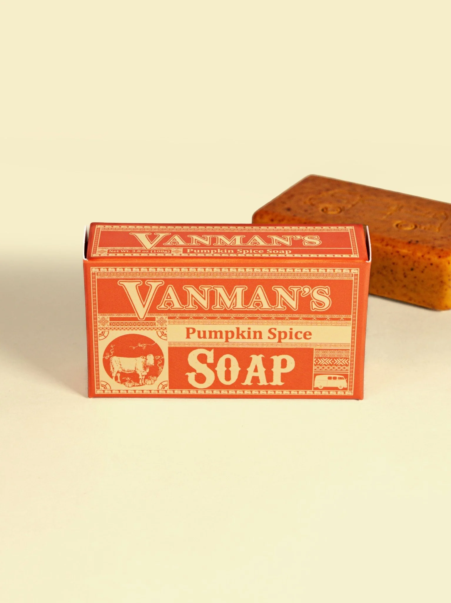 Exclusive Limited Run VanMan's Pumpkin Spice Soap High-Performance