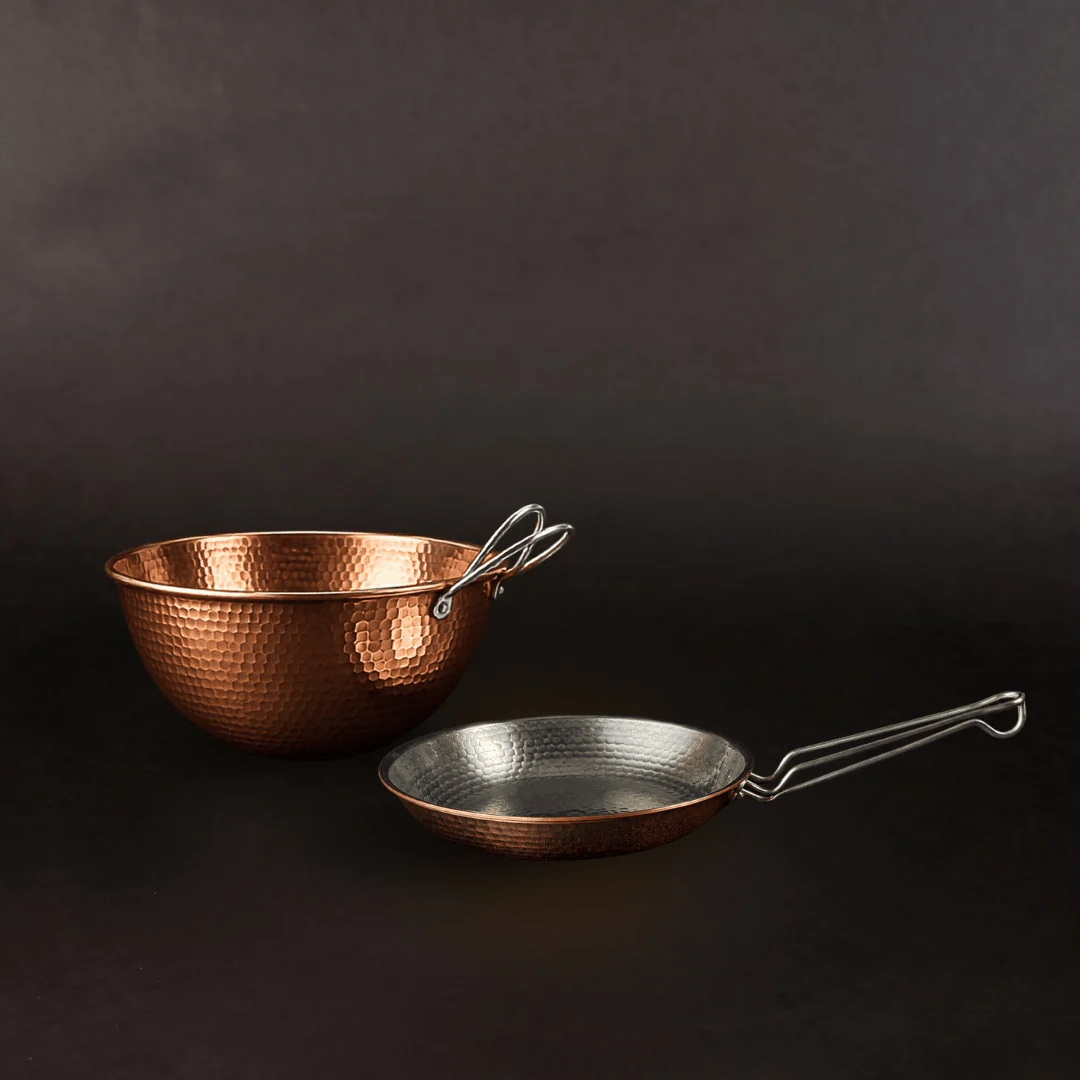 Reusable Omelette and Crepe Copper Kitchen Essentials Set Solid