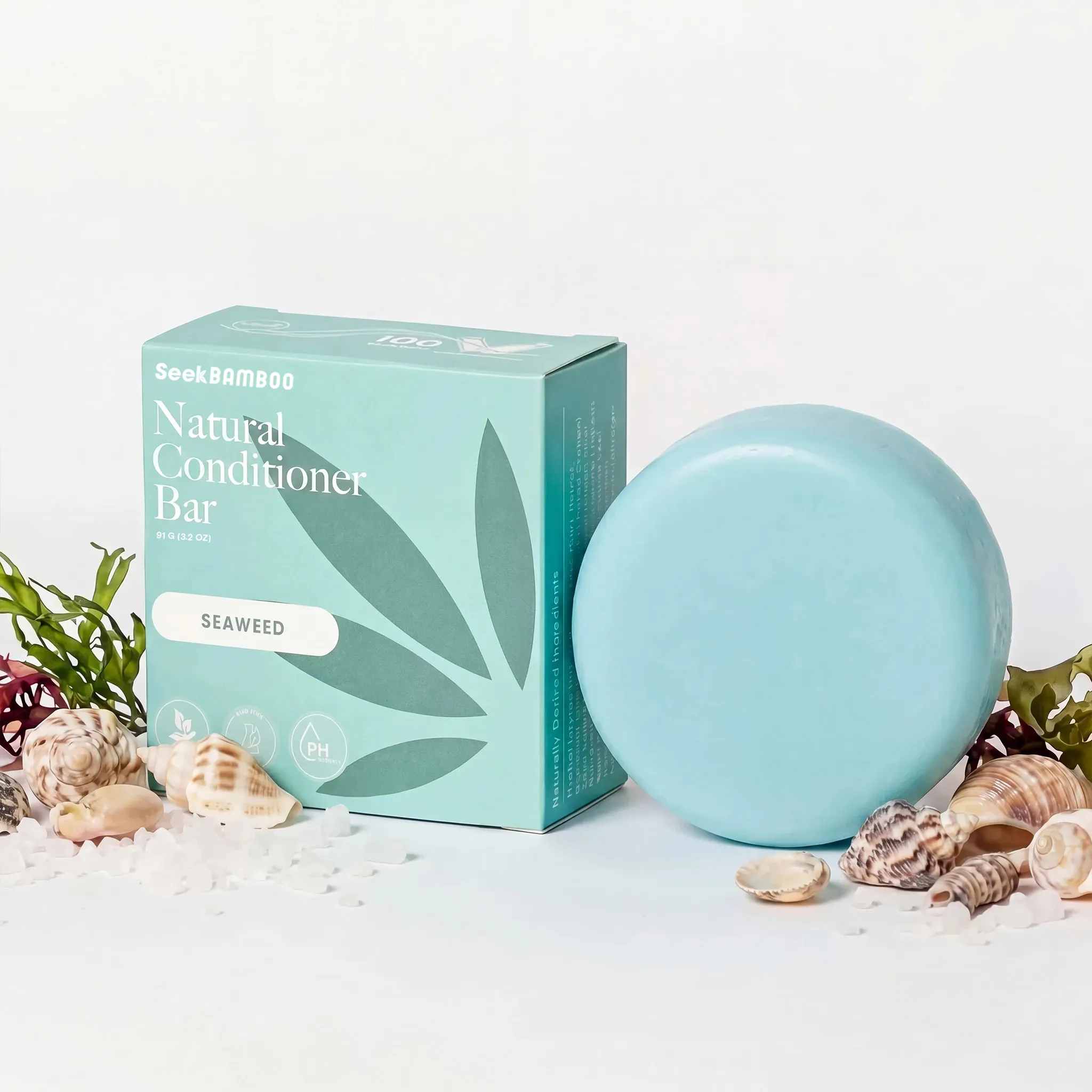Crafted Seaweed Conditioner BarSeaweed Shower Bundle Optimized