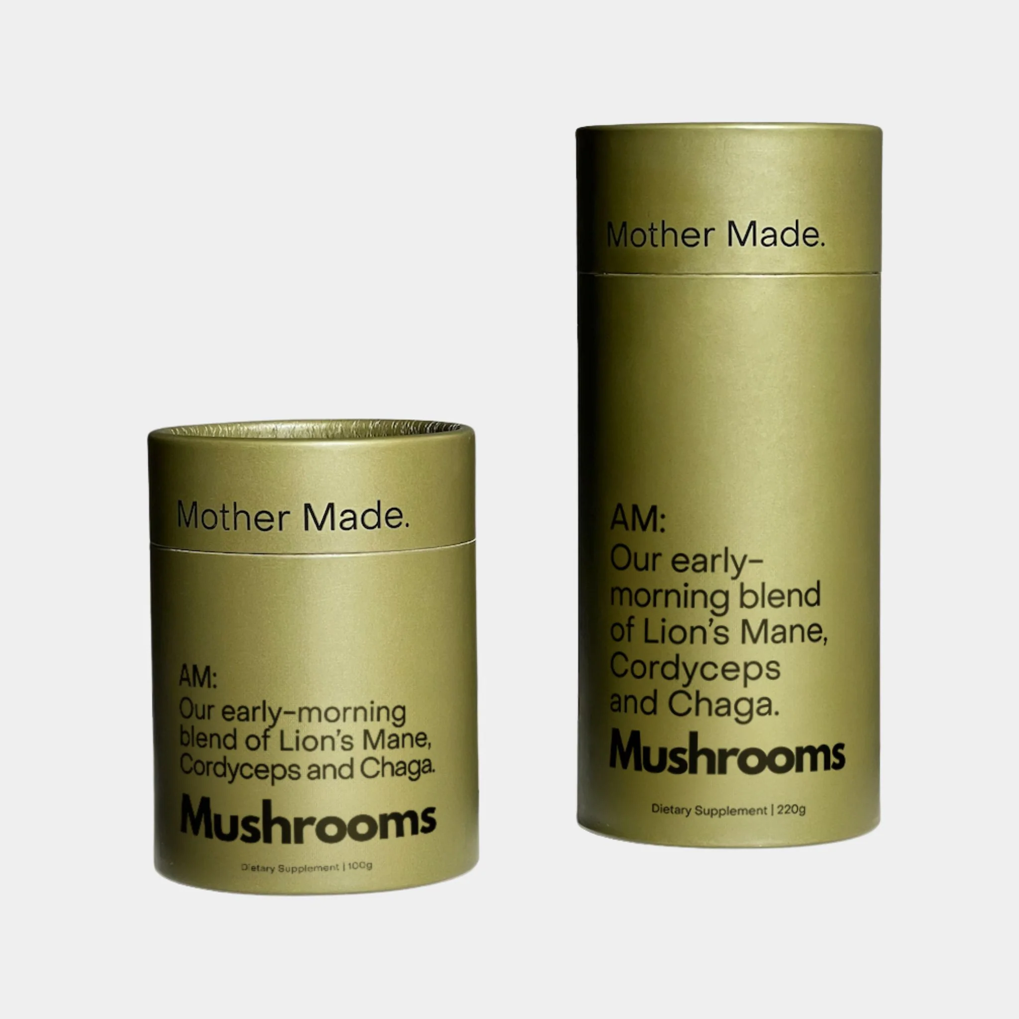 Flexible Mother Made AM Mushroom Powder Relaxed