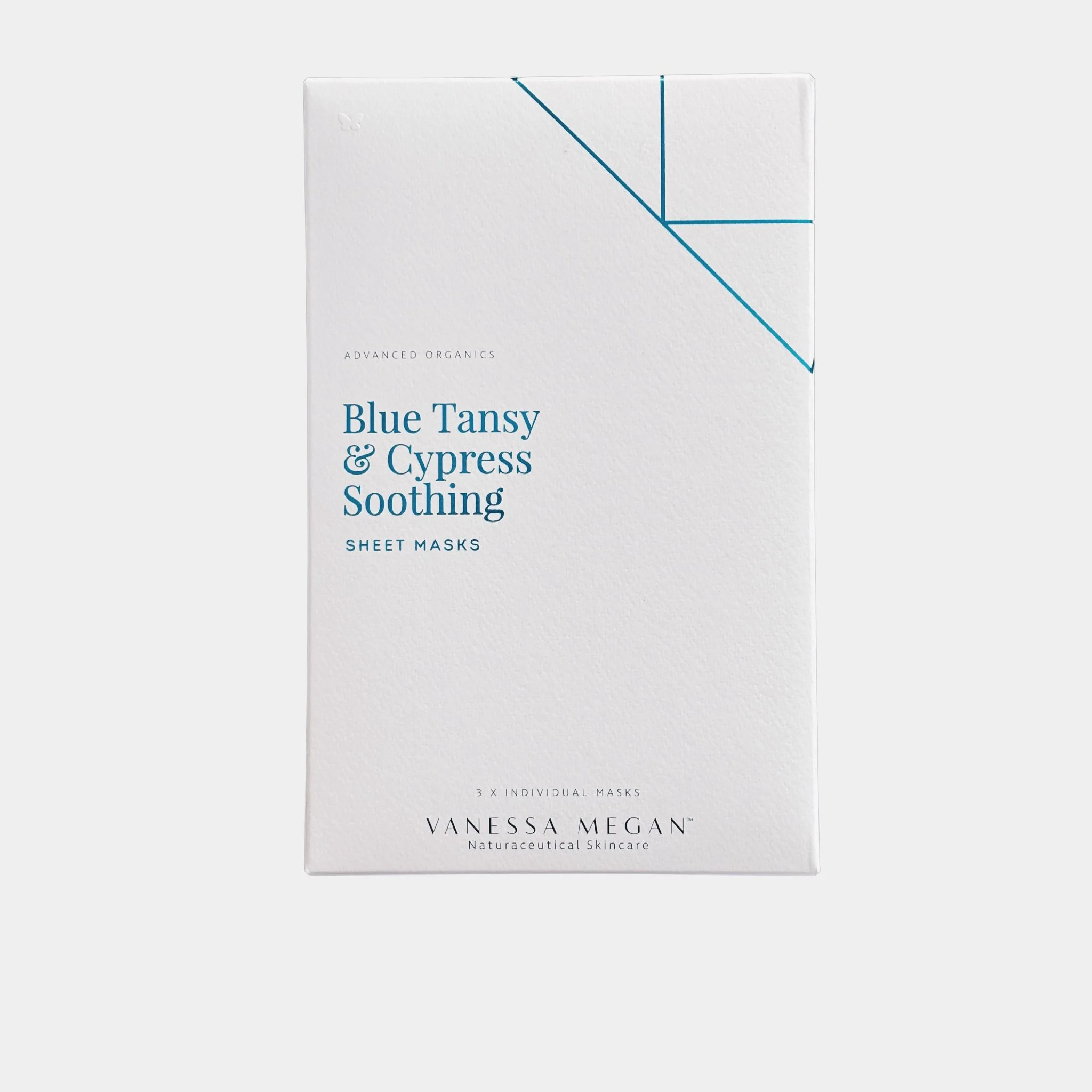 Smooth Vanessa Megan Blue Tansy and Cypress Soothing Sheet Mask Powerful