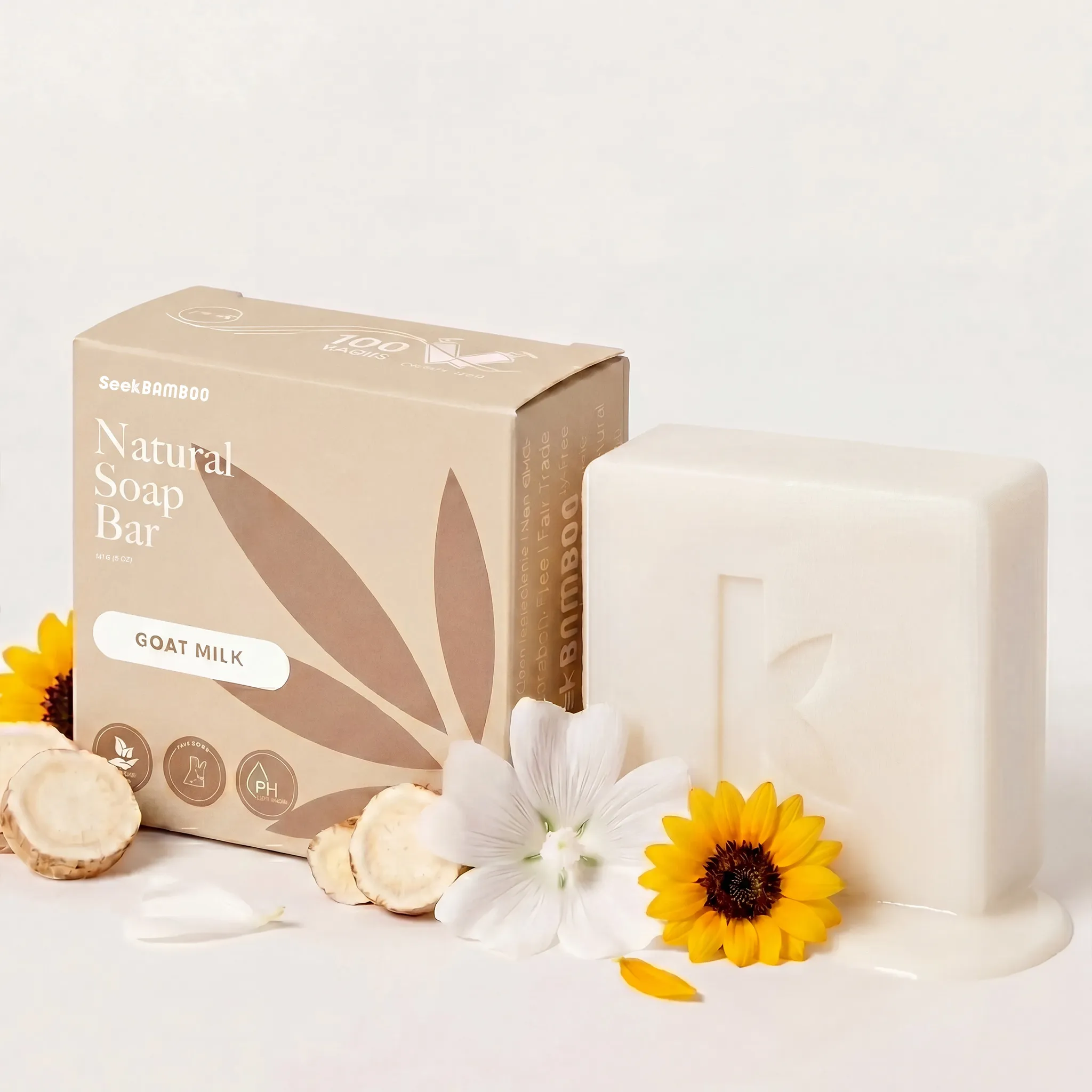 Functional Goat Milk Soap Reusable
